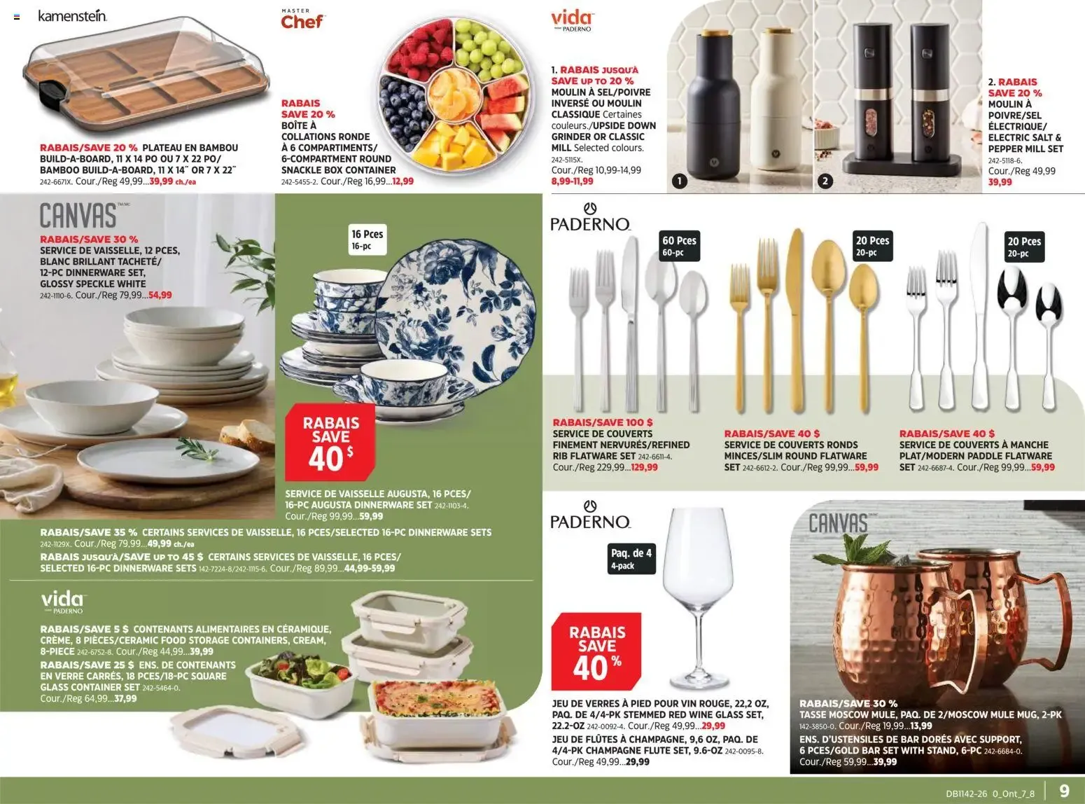 Canadian Tire circulaire - Le guide ultime pour la maison from Oct 15, 2026 > weekly specials & deals from October 15 to November 4 2026 - flyer page 9