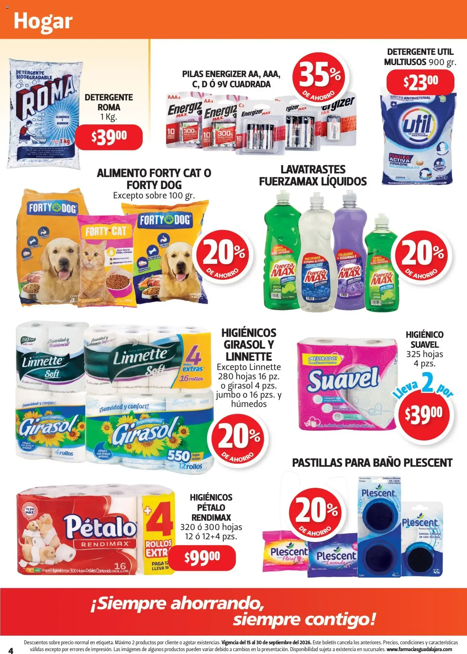 Catálogo de Farmacia Guadalajara catálogo (15/09/2026 - 30/09/2026) - catálogo en línea 15 de septiembre al 30 de septiembre 2026 - Pagina 4