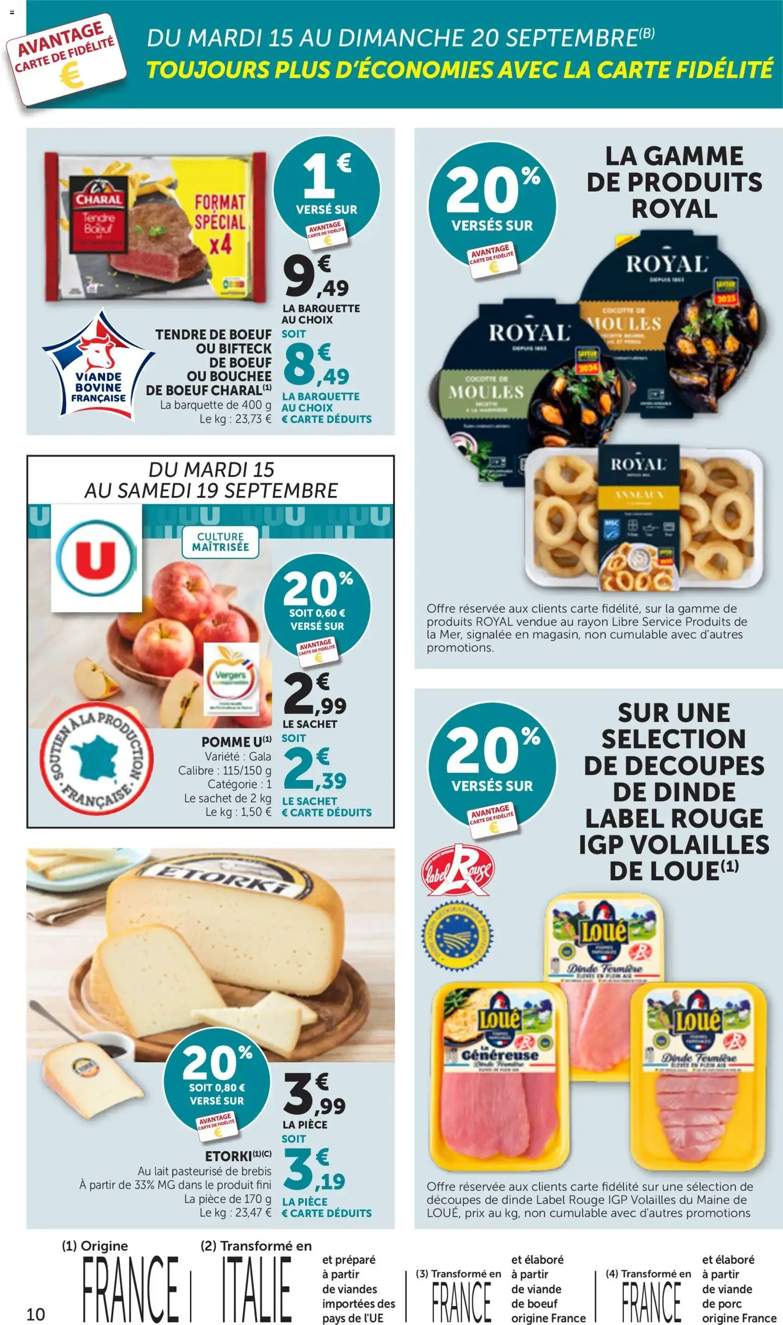 bi1 Catalogue maxi marché à partir du 15/09/2026 - promo en ligne du 15 septembre au 27 septembre 2026 - Catalogue page 10