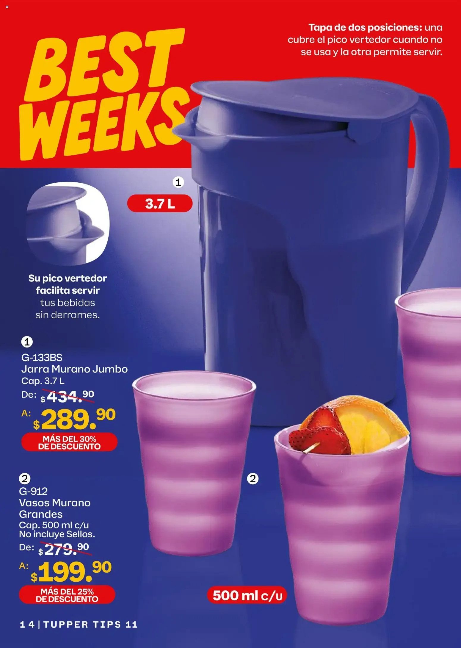 Catálogo de Tupper® Tips 11 Best Weeks 5 de octubre al 1 de noviembre 2026 - Pagina 14