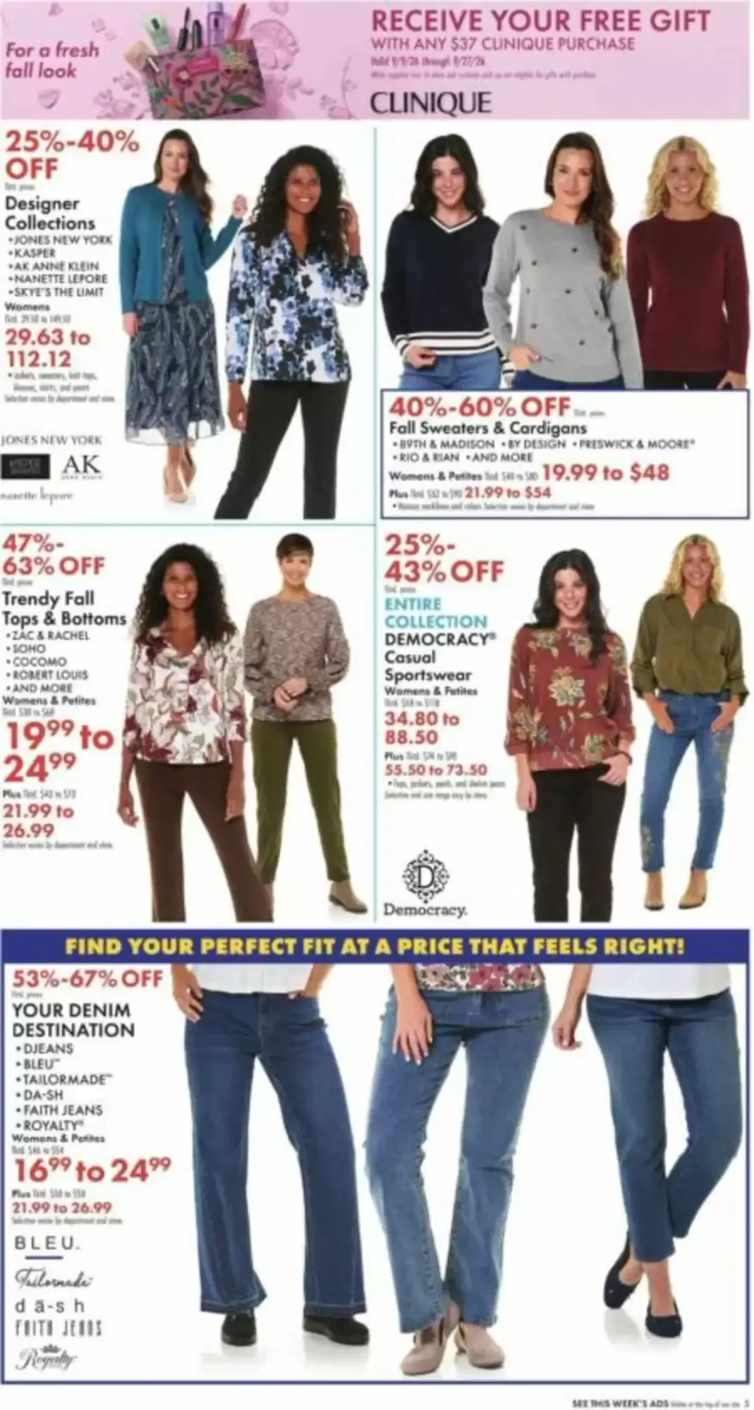 Weekly ad Boscov's - It's the Great Pumpkin, Charlie Brown Celebration & Sales from September 10 to September 16 2026 - Page 5