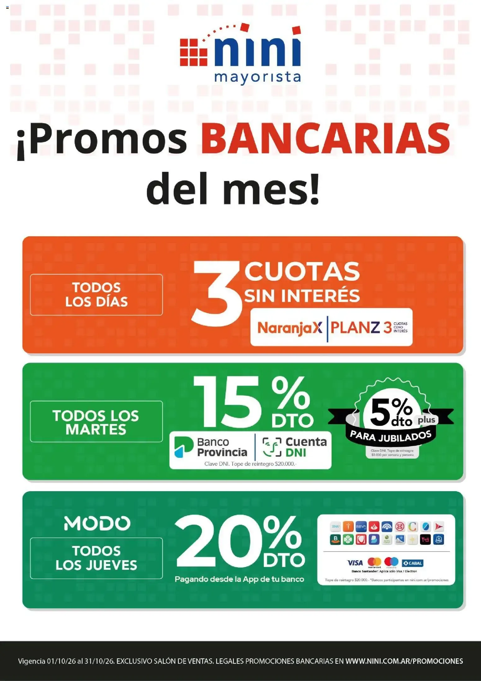 Ofertas de NINI Mayorista catálogo del 05/10/2026 - 11/10/2026 5 de octubre al 11 de octubre 2026 - Página 44 del catálogo
