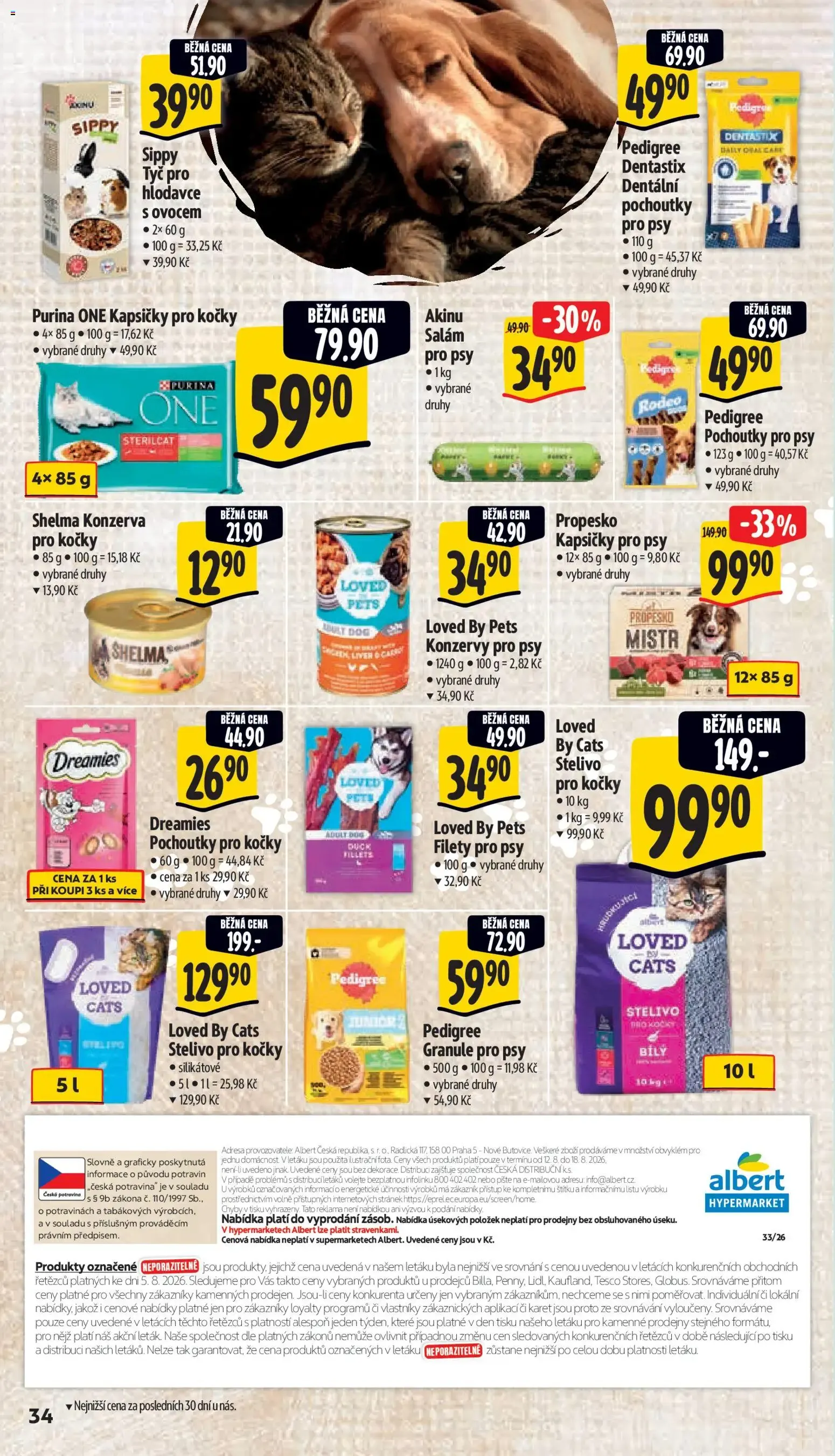 Albert leták - Hypermarket od 12.08.2026 - Akční leták - 12. srpna 18. srpna 2026 - Page 44