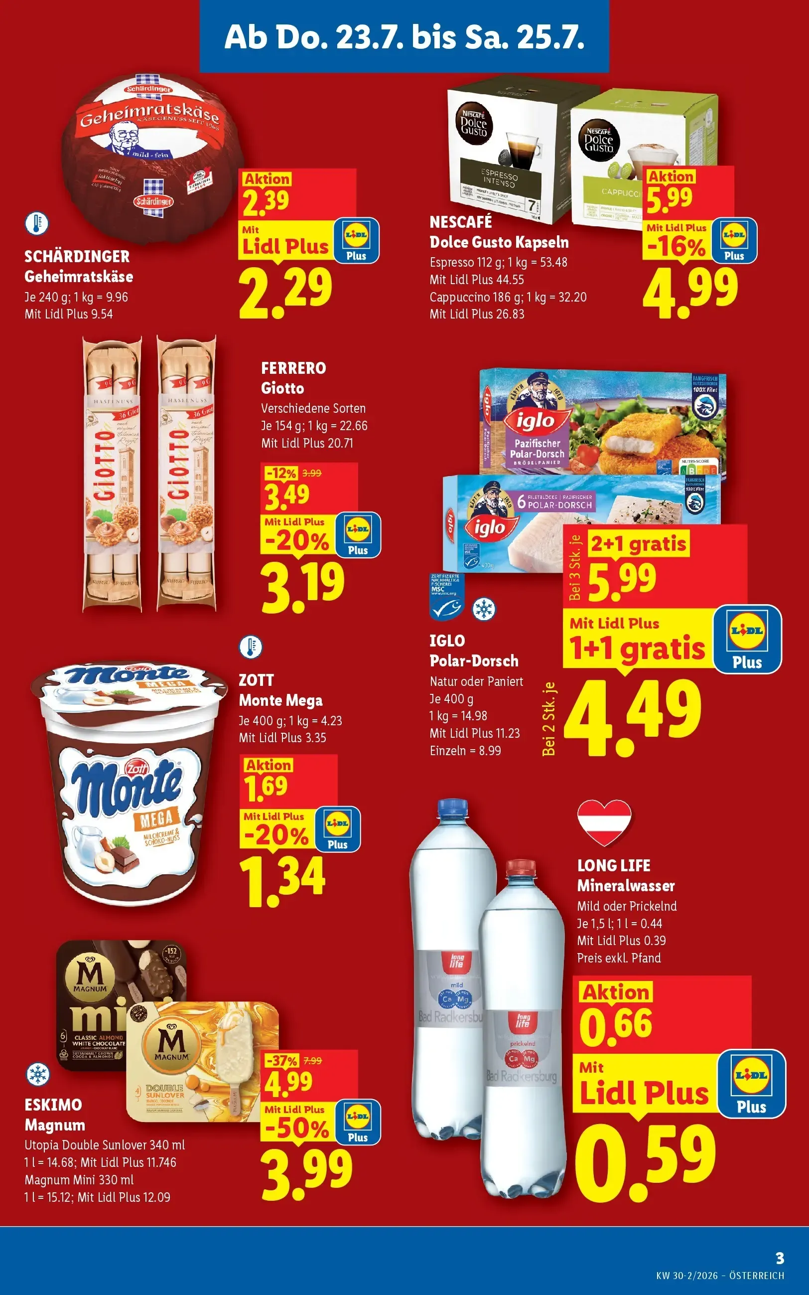 Lidl - Lidl ab 23.07.2026 - Angebote ab donnerstag von 23. Juli bis 25. Juli 2026 - Flugblätt seite 3