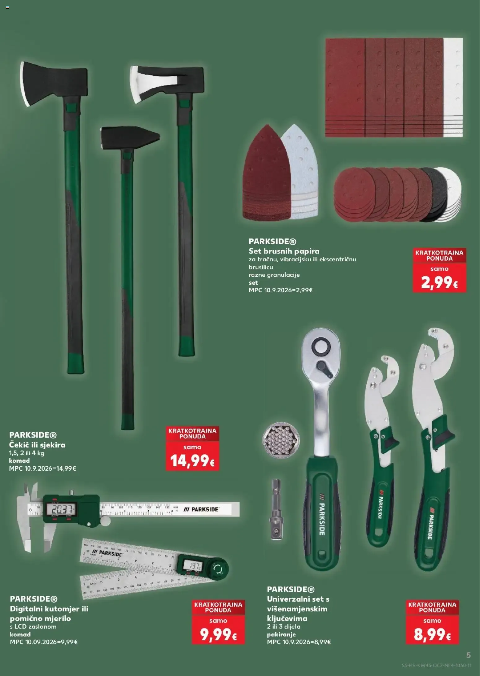Katalog Kaufland Katalog novi od 21.10.2026 na listanje > letak digitalni od 21. listopada do 27. listopada 2026. - Pregled Stranica 5