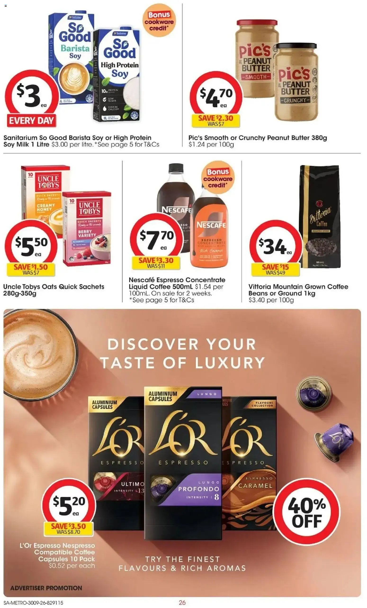 Coles catalogue valid from 30/09/2026 > Online Australia - Catalogue valid from 30 September to 6 October 2026 - page 26