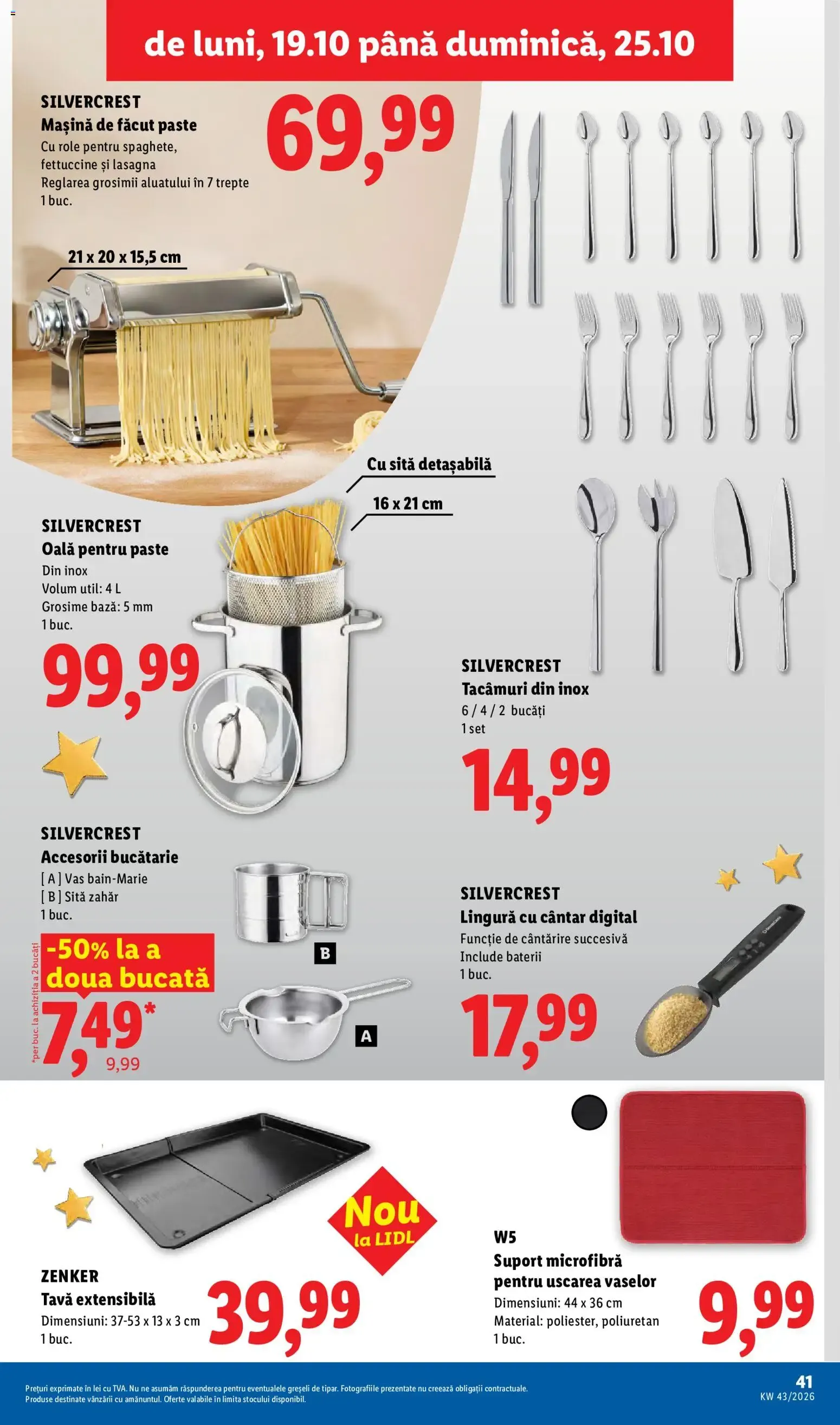 Catalog Catalog LIDL 19.10.2026 - Oferta și Revista online de la 19 octombrie până la 25 octombrie 2026 - Revista Pagina 40
