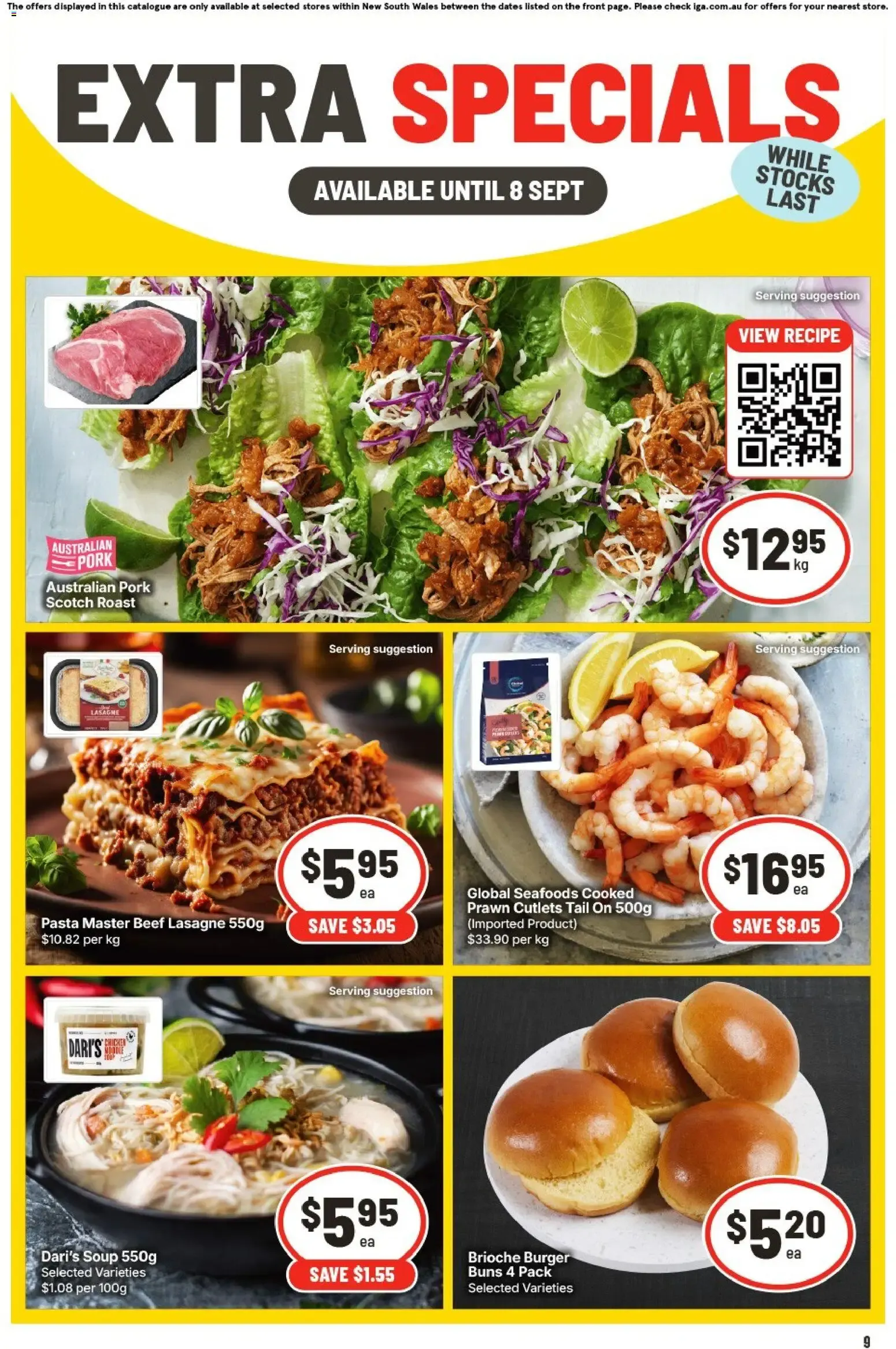 IGA Catalogue - Catalogue valid from 26 August to 1 September 2026 - page 9