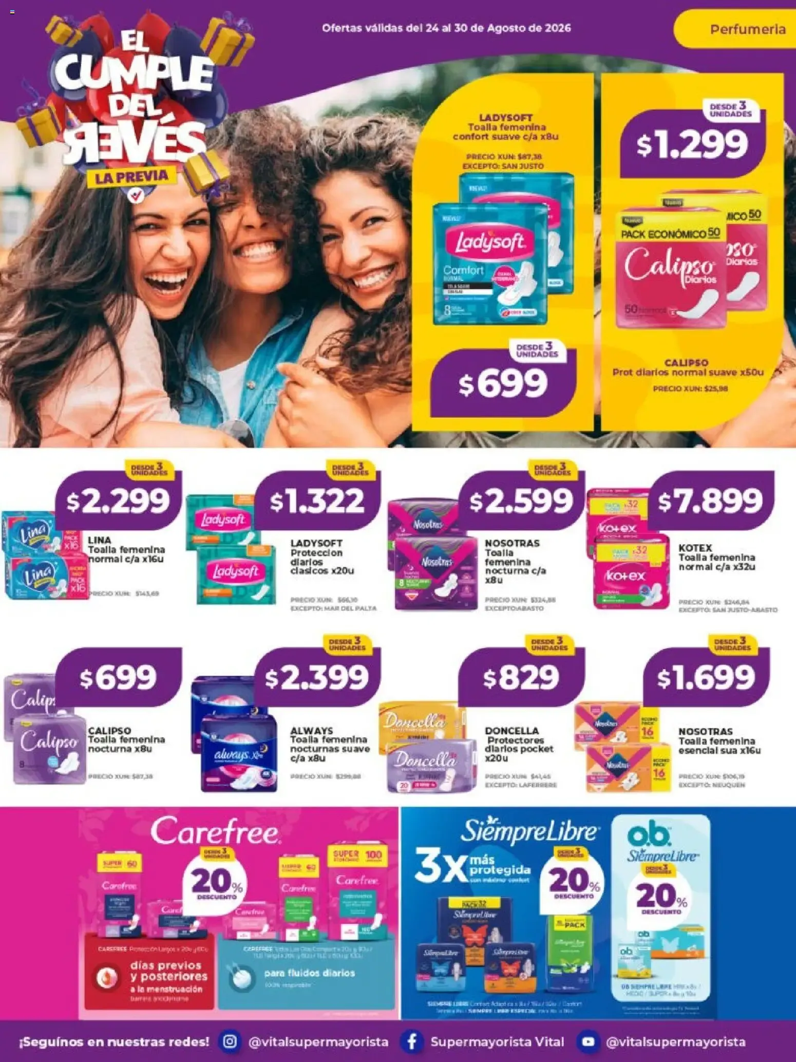 Ofertas de Vital Supermayorista - El Cumple del Revés - Ofertas 24 de agosto al 30 de agosto 2026 - Página 5 del catálogo