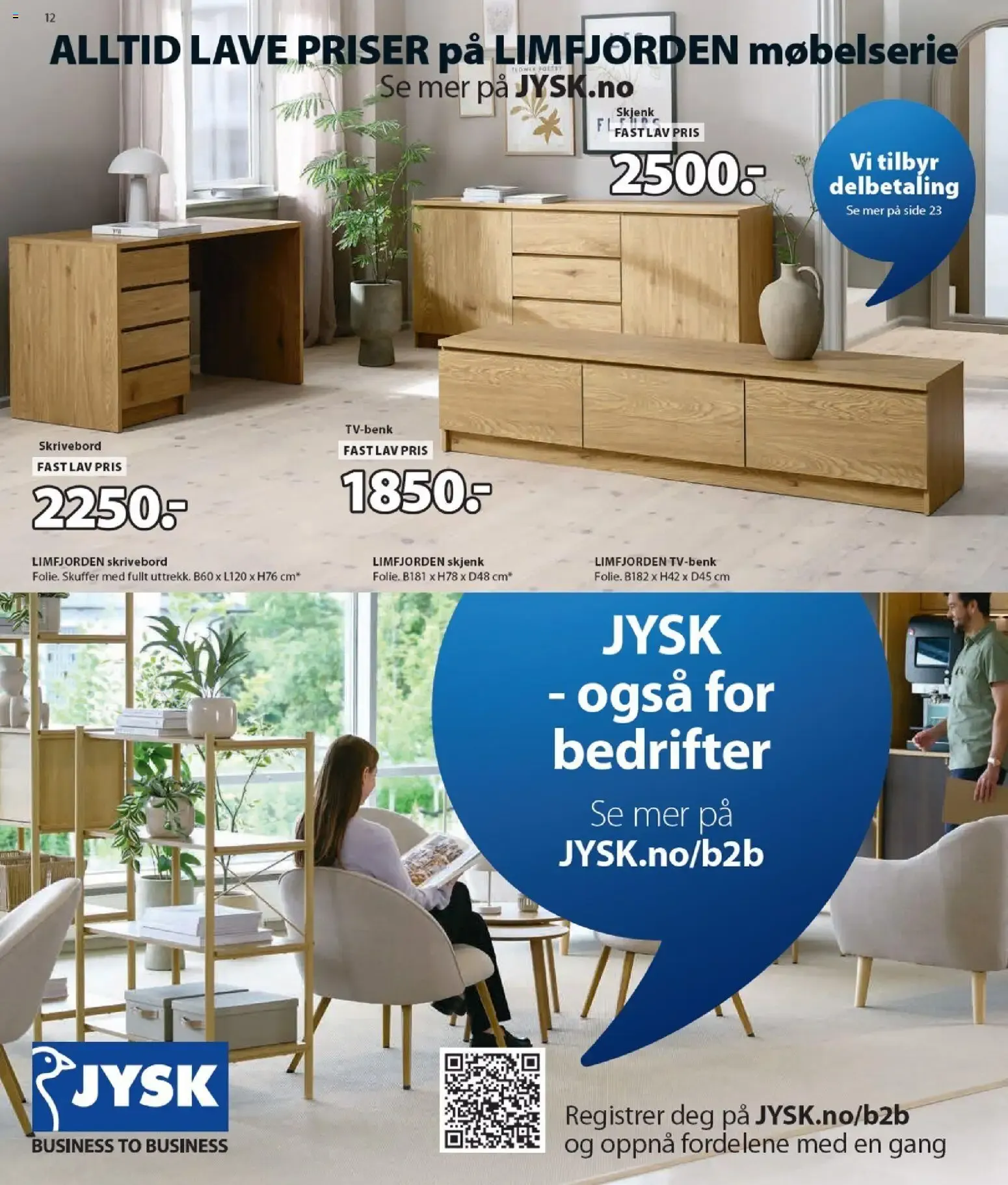 JYSK kundeavis (24/08/2026 - 05/09/2026) - Kundeavis og tilbud fra 24. august til 5. september 2026 - kundeavisside 12