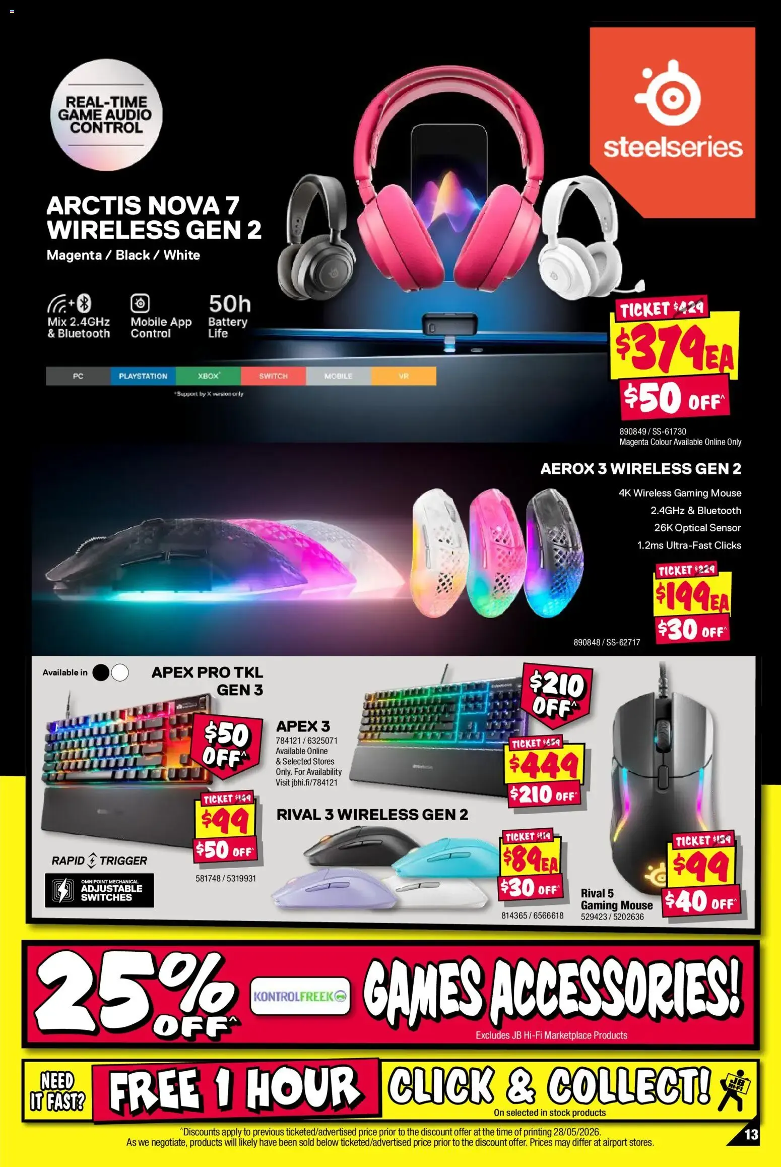 JB Hi-Fi: Gear Up Gaming Sale - Catalogue valid from 9 June to 6 July 2026 - page 13