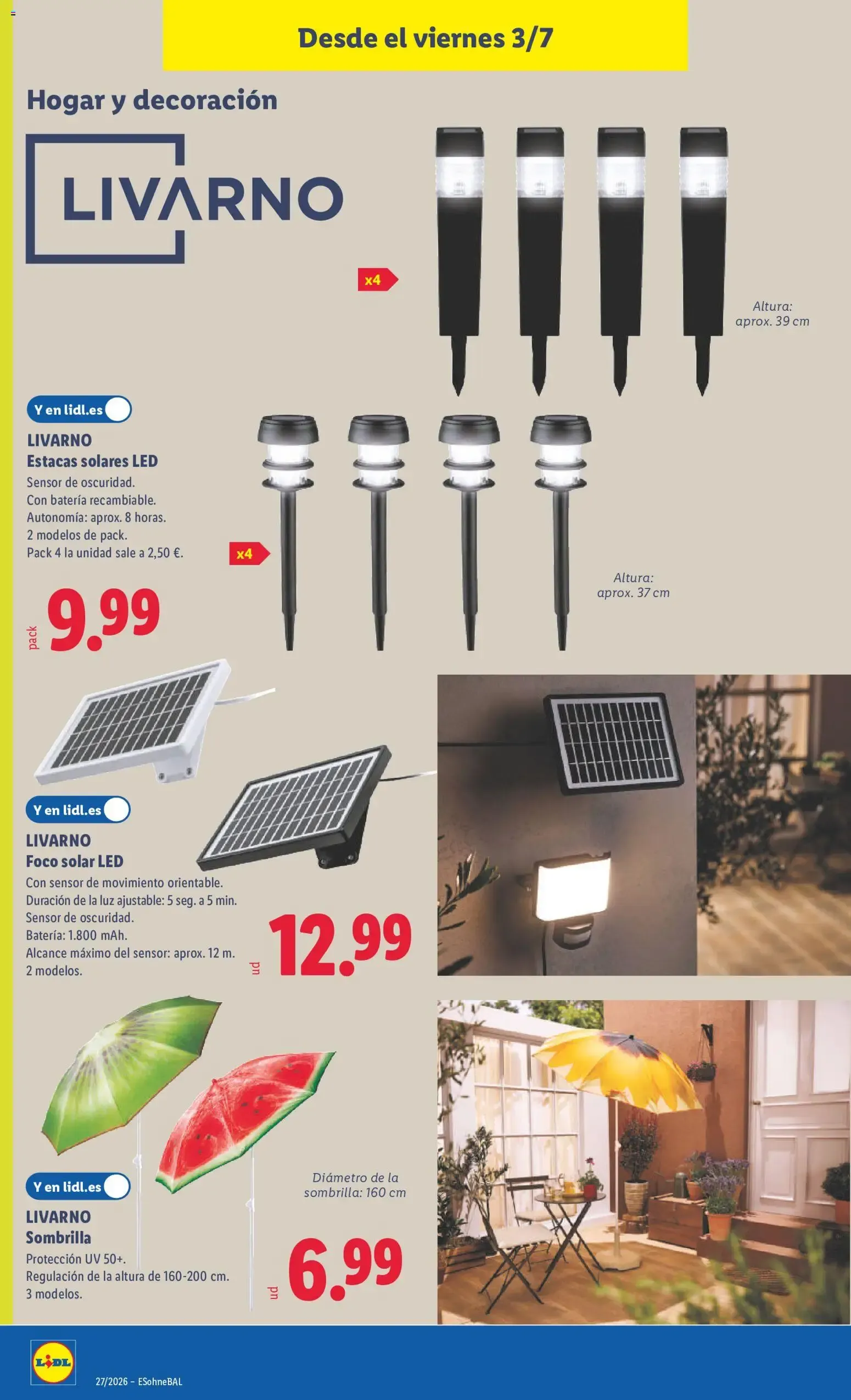 Catálogo de Lidl Tú Eliges 29 de junio al 5 de julio 2026 - Página 28