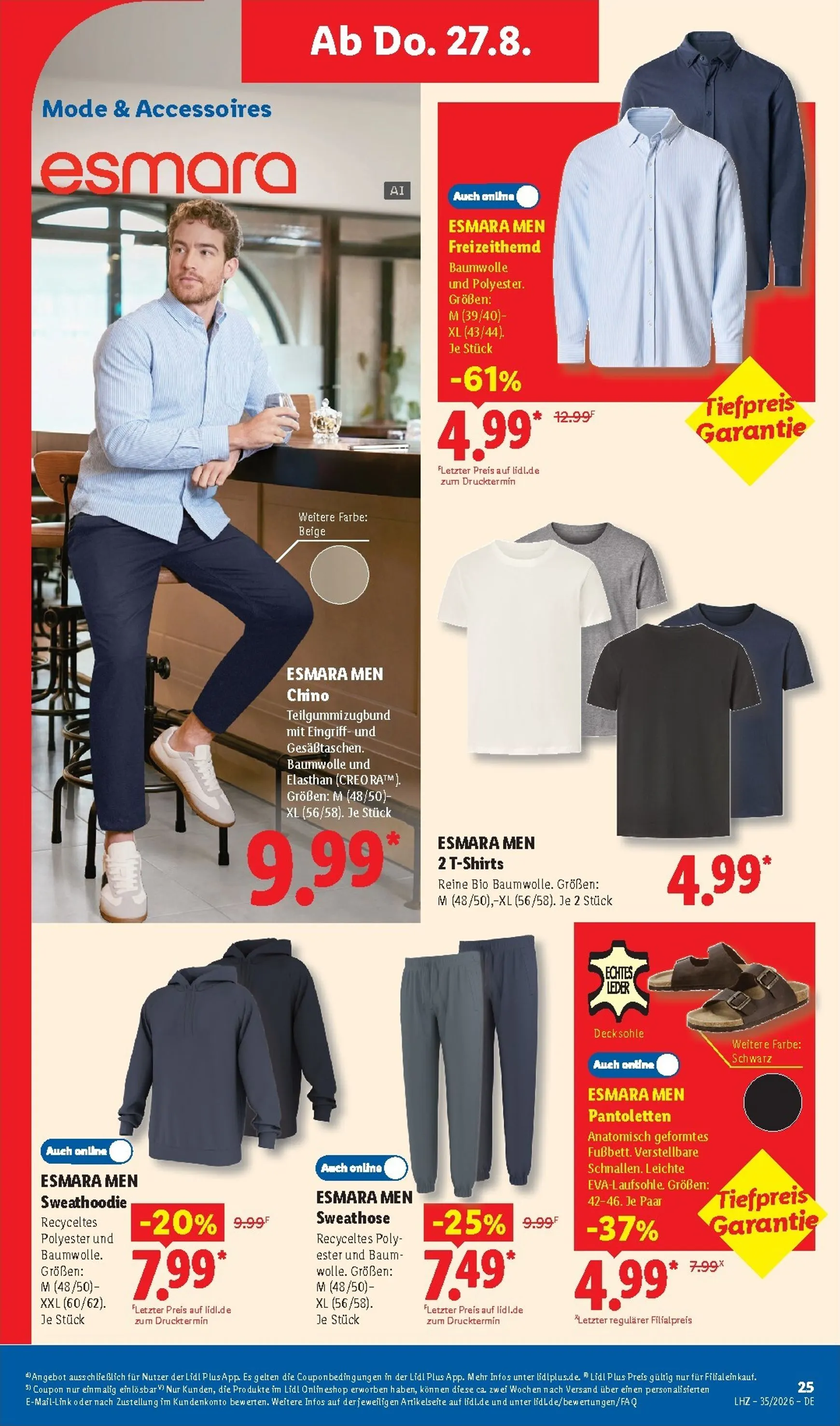 Lidl - Aktionsprospekt Prospekt nächste Woche – von Montag 24.08.2026 bis Samstag 29.08.2026 von 24. August bis 29. August 2026 - Prospekt seite 21