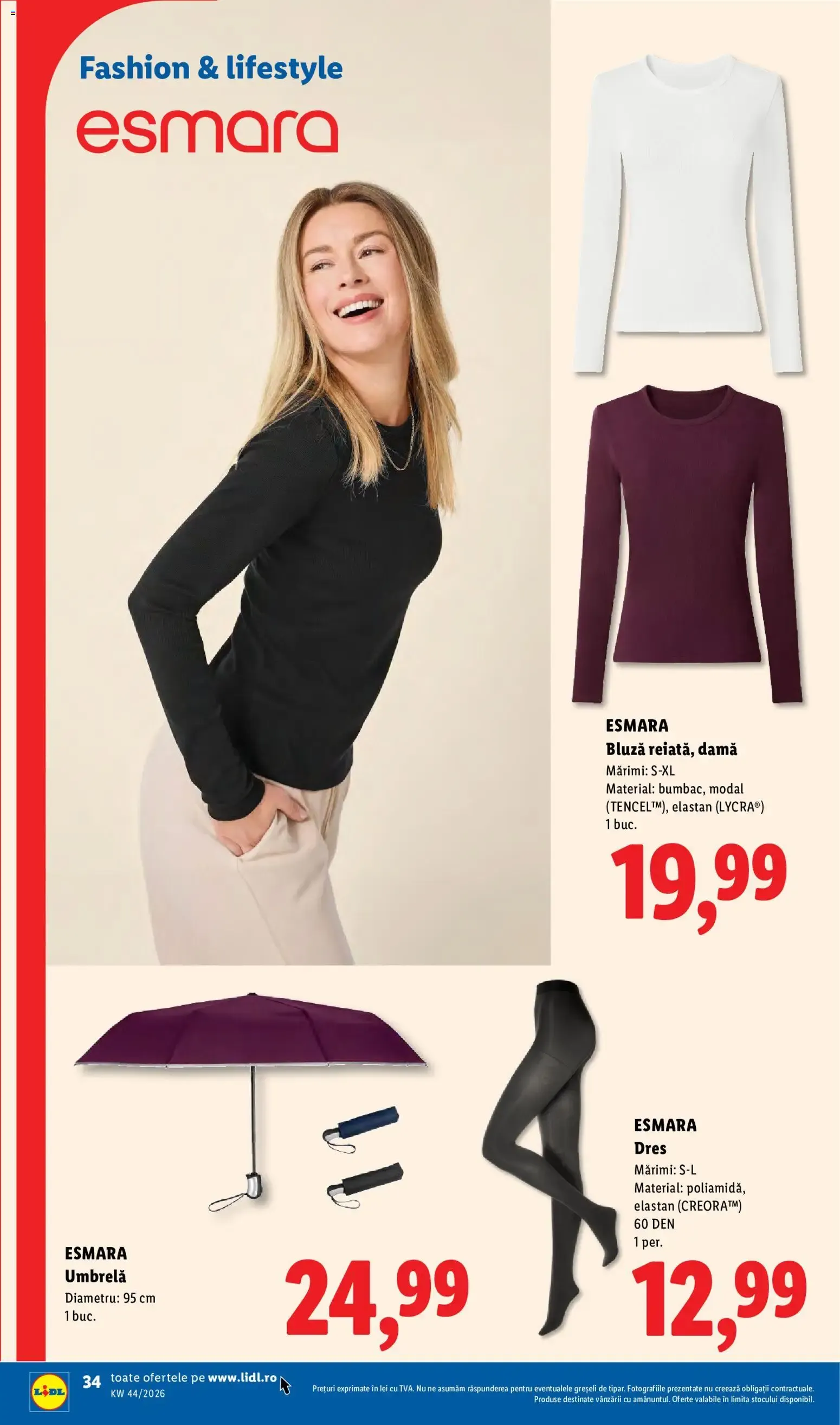 Catalog Catalog LIDL 26.10.2026 - Oferta și Revista online de la 26 octombrie până la 1 noiembrie 2026 - Revista Pagina 34