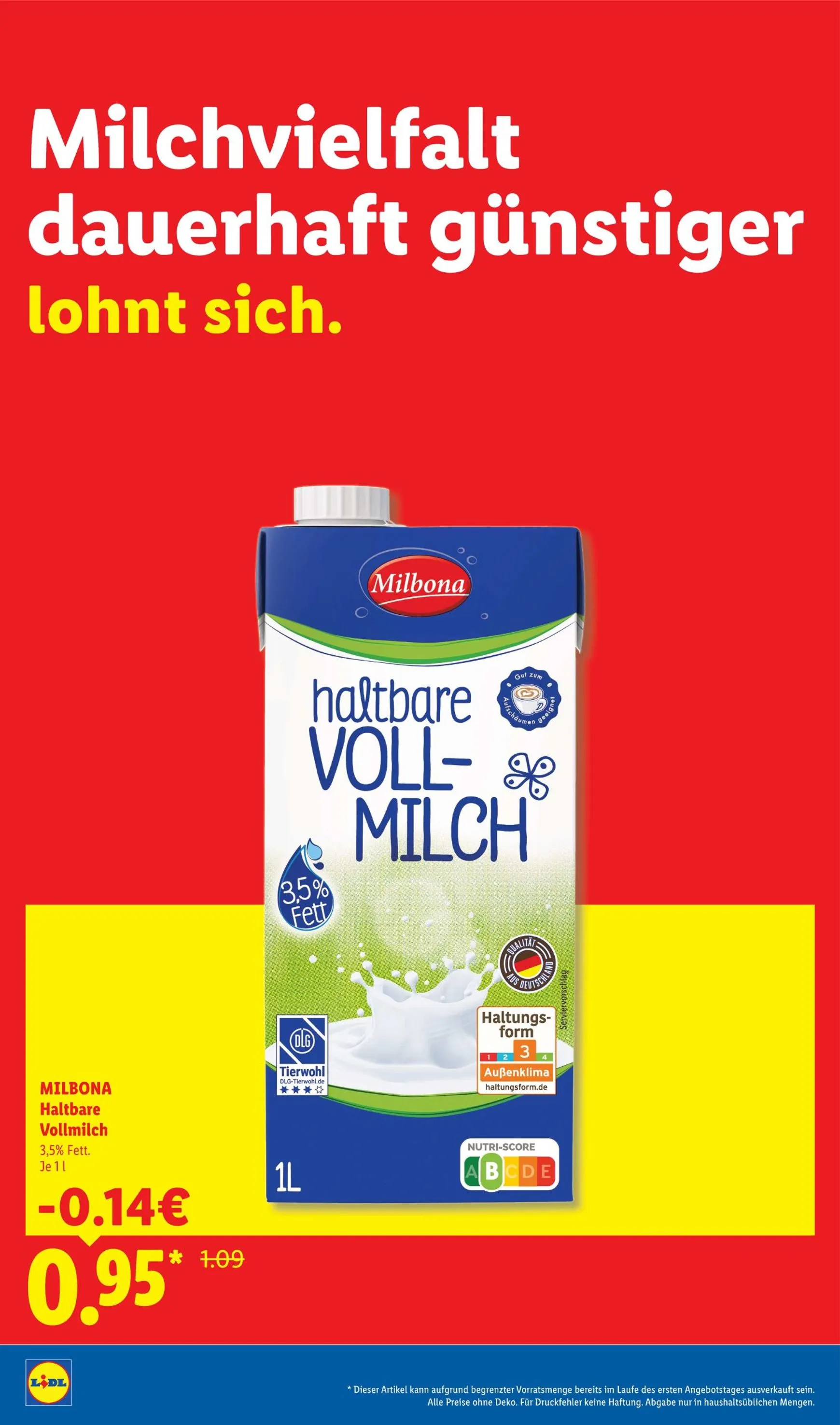 Lidl: Der Preisführer macht Deutschland dauerhaft günstiger! von 1. Juli bis 31. August 2026 - Prospekt seite 32