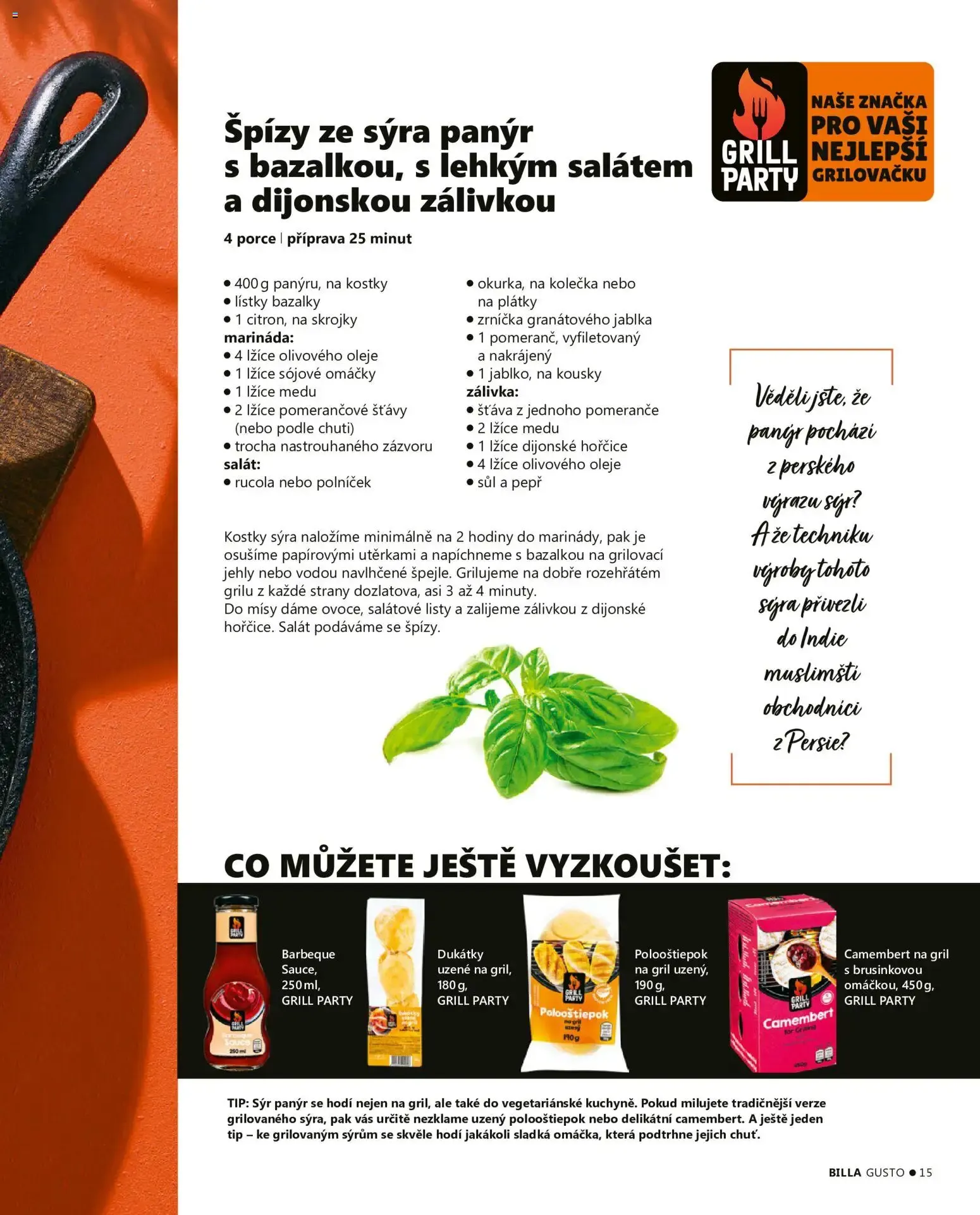 BILLA letní Gusto - 1. června 31. srpna 2026 - Page 15