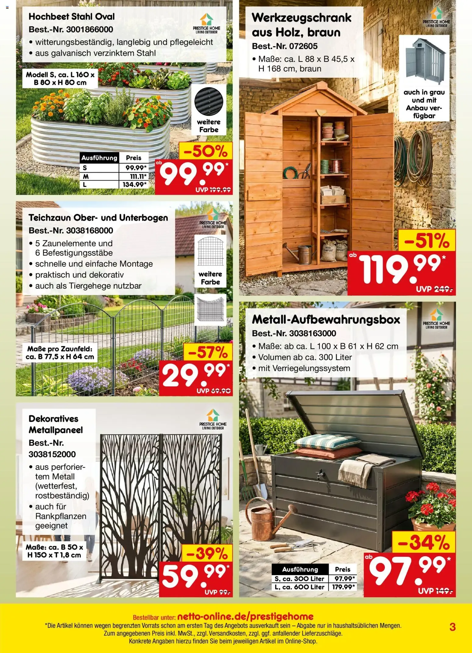 Netto Marken-Discount Online-Sonderangebote Sommerdeals (ab 01.07.2026) » Angebote von 1. Juli bis 31. Juli 2026 - Prospekt seite 3