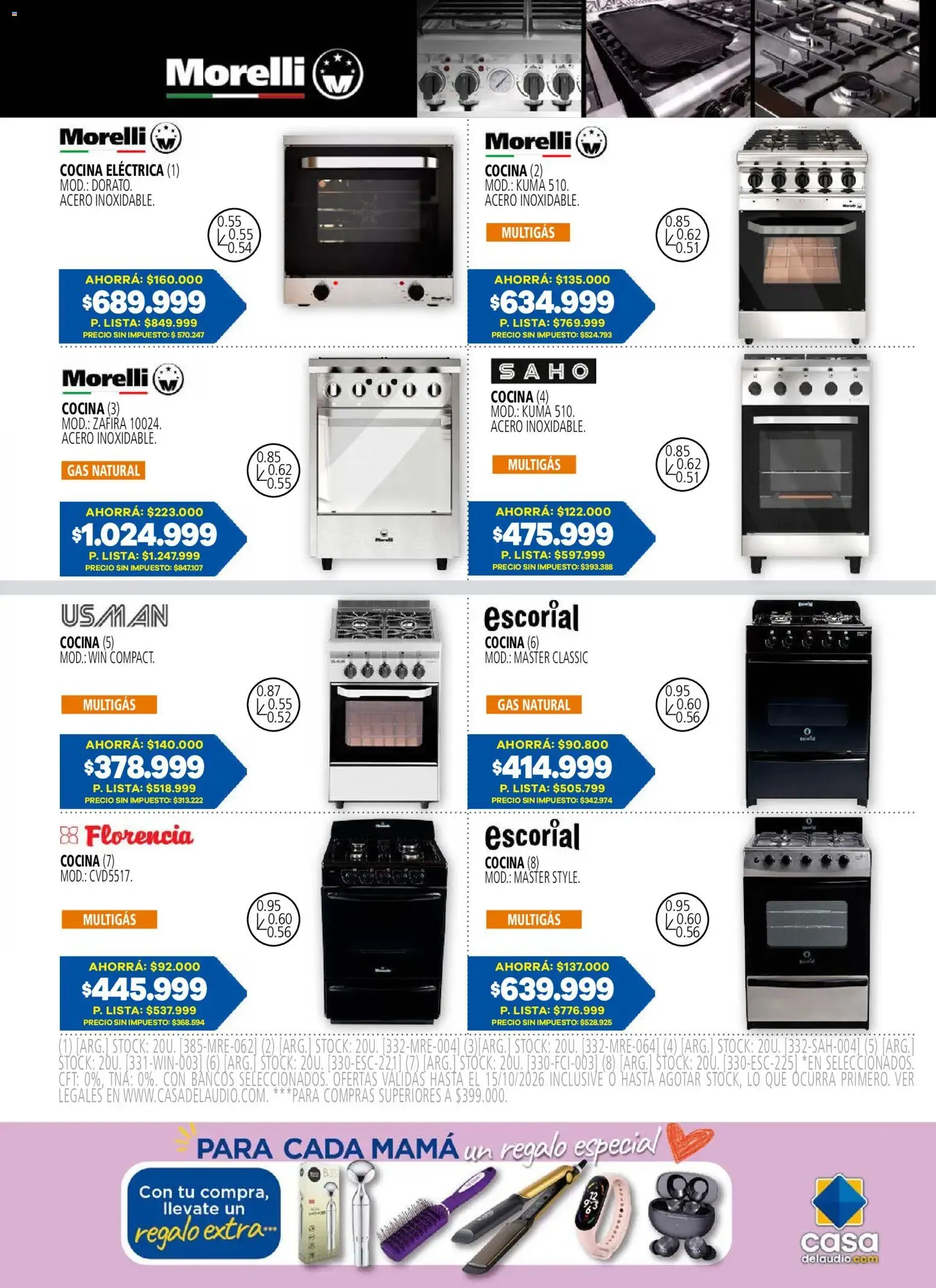 Ofertas de Casa del Audio: Para cada mamá, un regalo especial 1 de octubre al 15 de octubre 2026 - Página 23 del catálogo