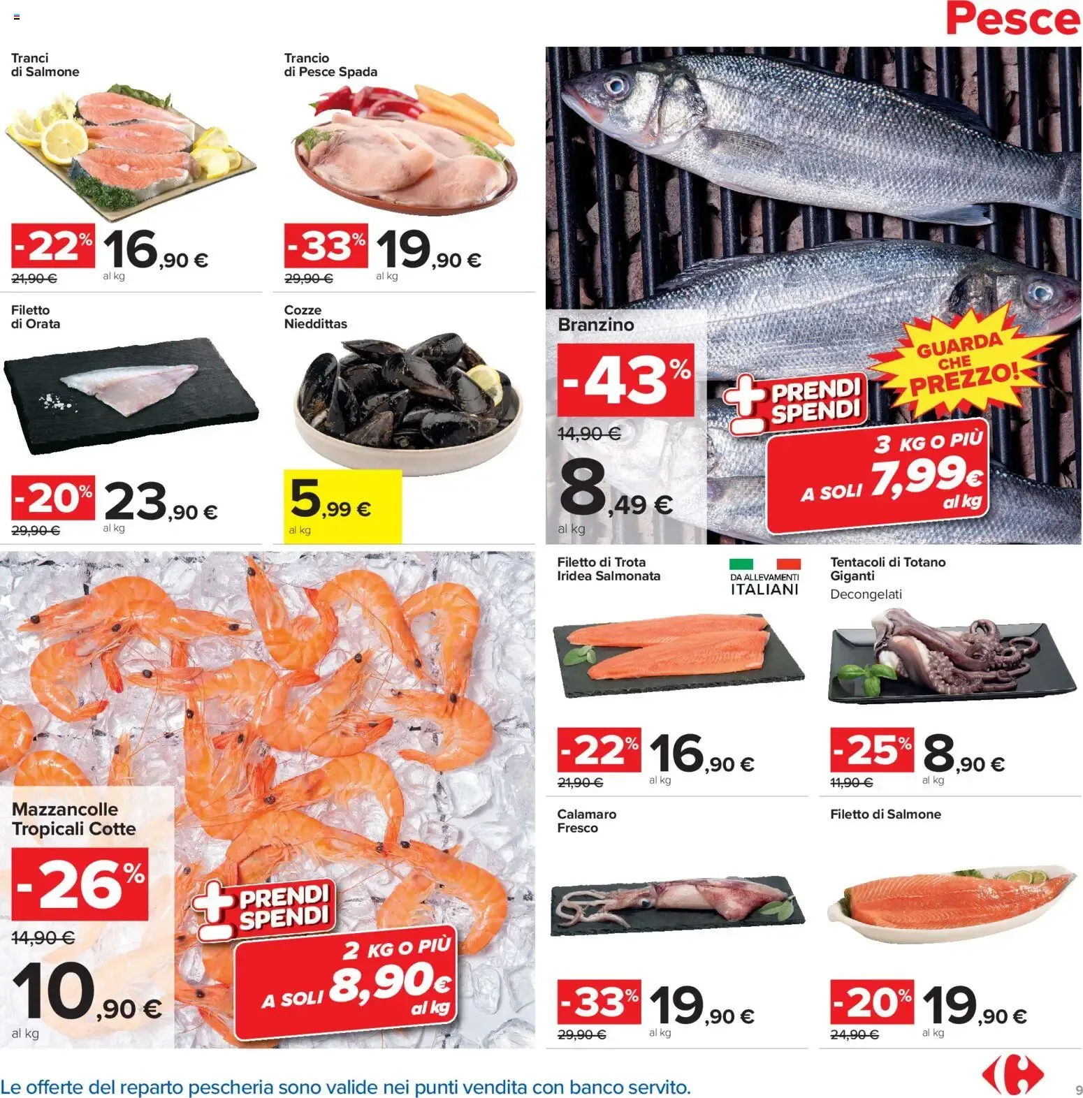 Nuovo Carrefour volantino Market Grandi Marche dal 15/09/2026 > offerte anteprima 🛍️ da 15 settembre a 28 settembre di 2026 - Pagina del volantino 9