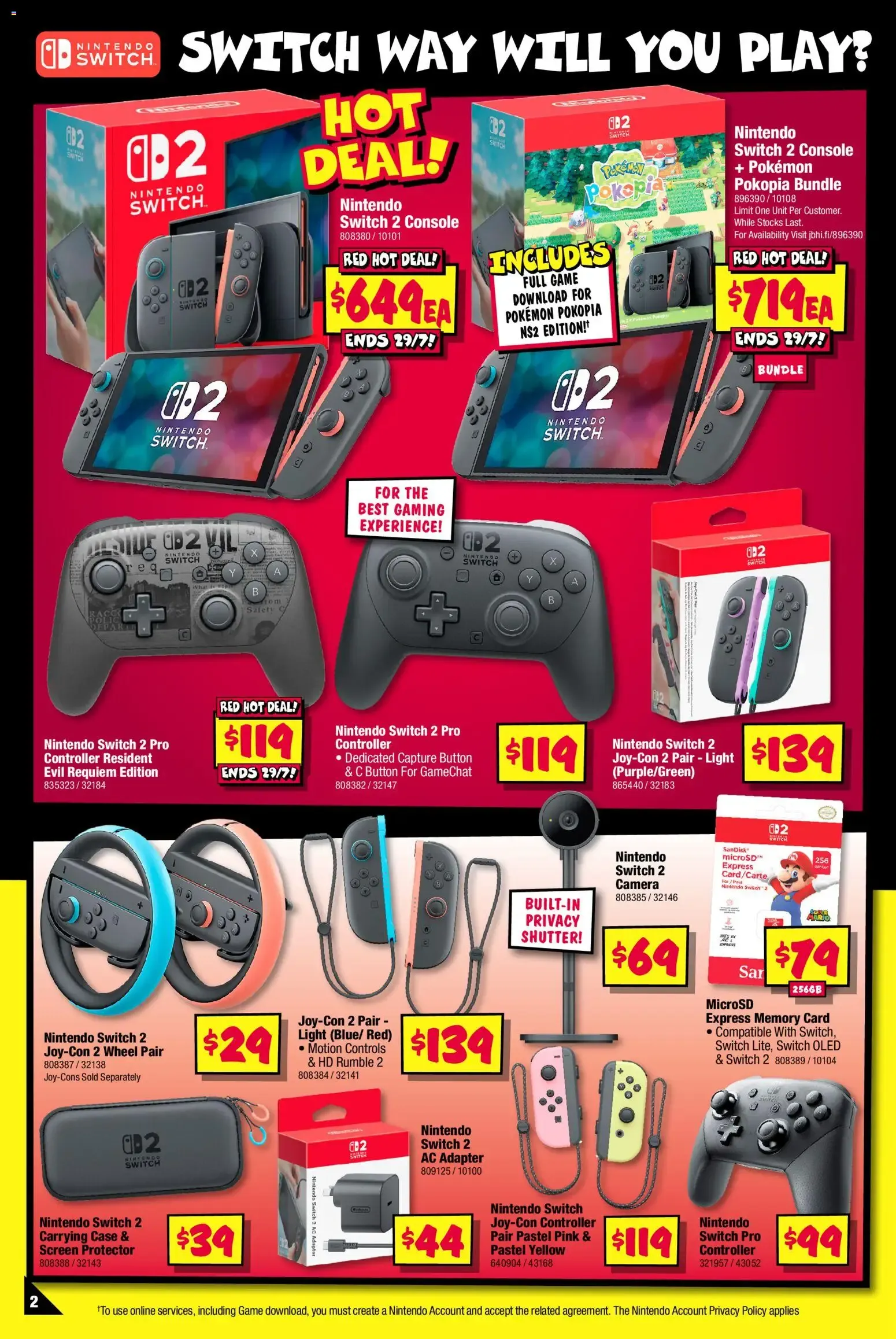 JB Hi-Fi Power up with Nintendo - Catalogue valid from 9 July to 29 July 2026 - page 2