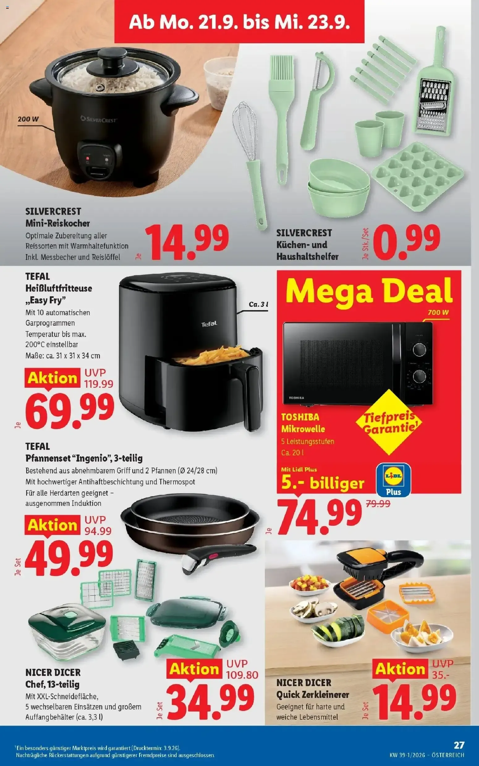 Lidl Aktion von 17. September bis 19. September 2026 - Flugblätt seite  32