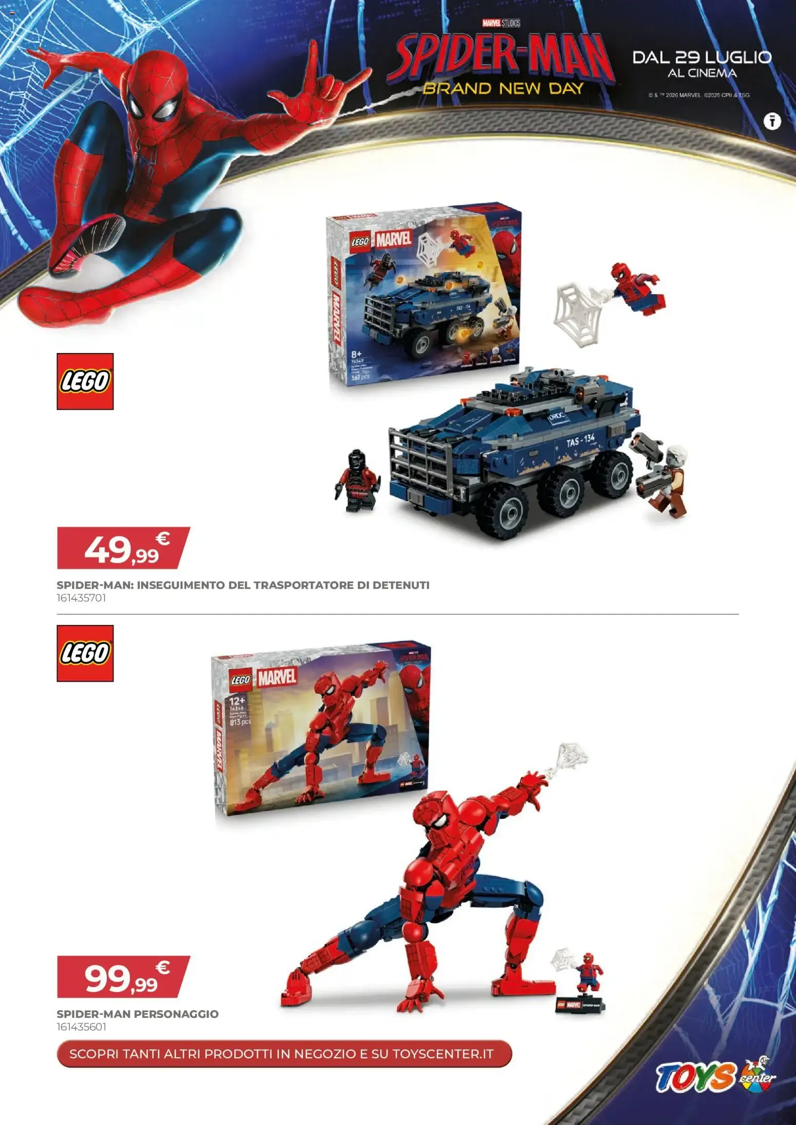 Toys Center Film Festival -20% en productos Spider-Man da 21 luglio a 3 agosto di 2026 - Pagina del volantino 4