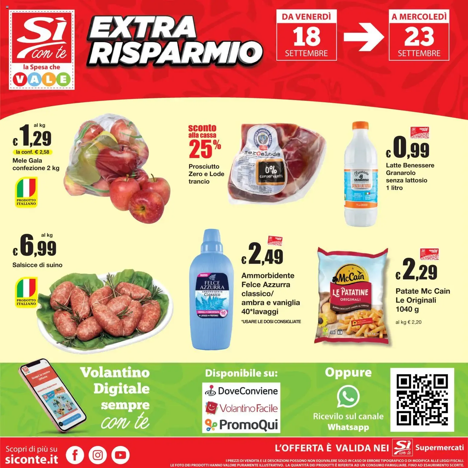 Sì con Te volantino dal 10/09/2026 - online Offerte da 10 settembre a 23 settembre di 2026 - Pagina del volantino 20