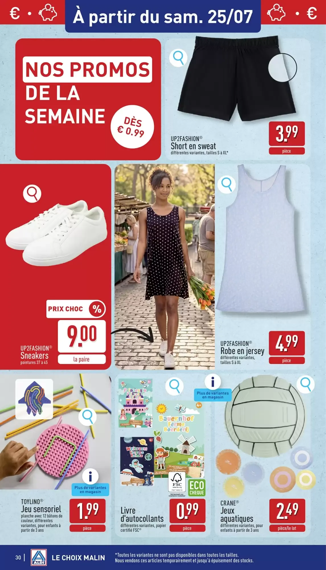 ALDI Dépliant 20/07 - 25/07 van 20 juli tot 25 juli 2026 - folder pagina 30