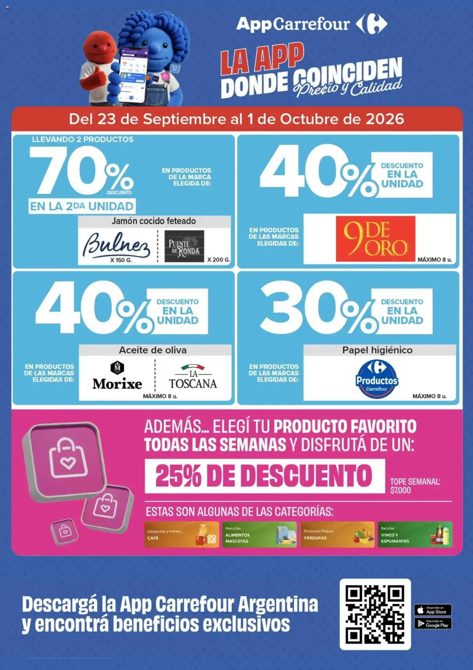 Ofertas de Carrefour Express catálogo del 23/09/2026 - 02/10/2026 23 de septiembre al 1 de octubre 2026 - Página 3 del catálogo