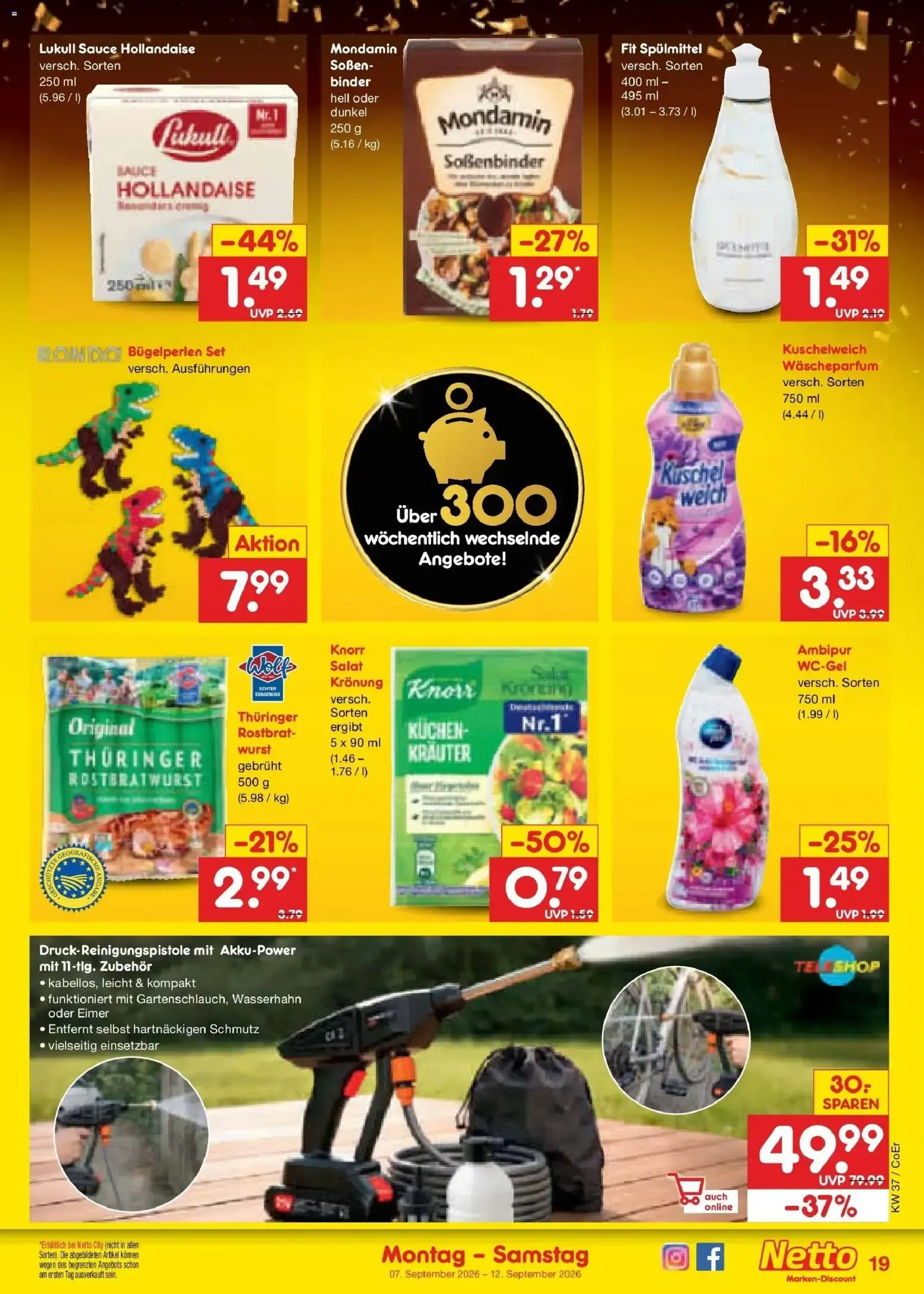 Netto Marken-Discount Prospekt Leipzig (ab 07.09.2026) » Angebote von 7. September bis 12. September 2026 - Prospekt seite 27