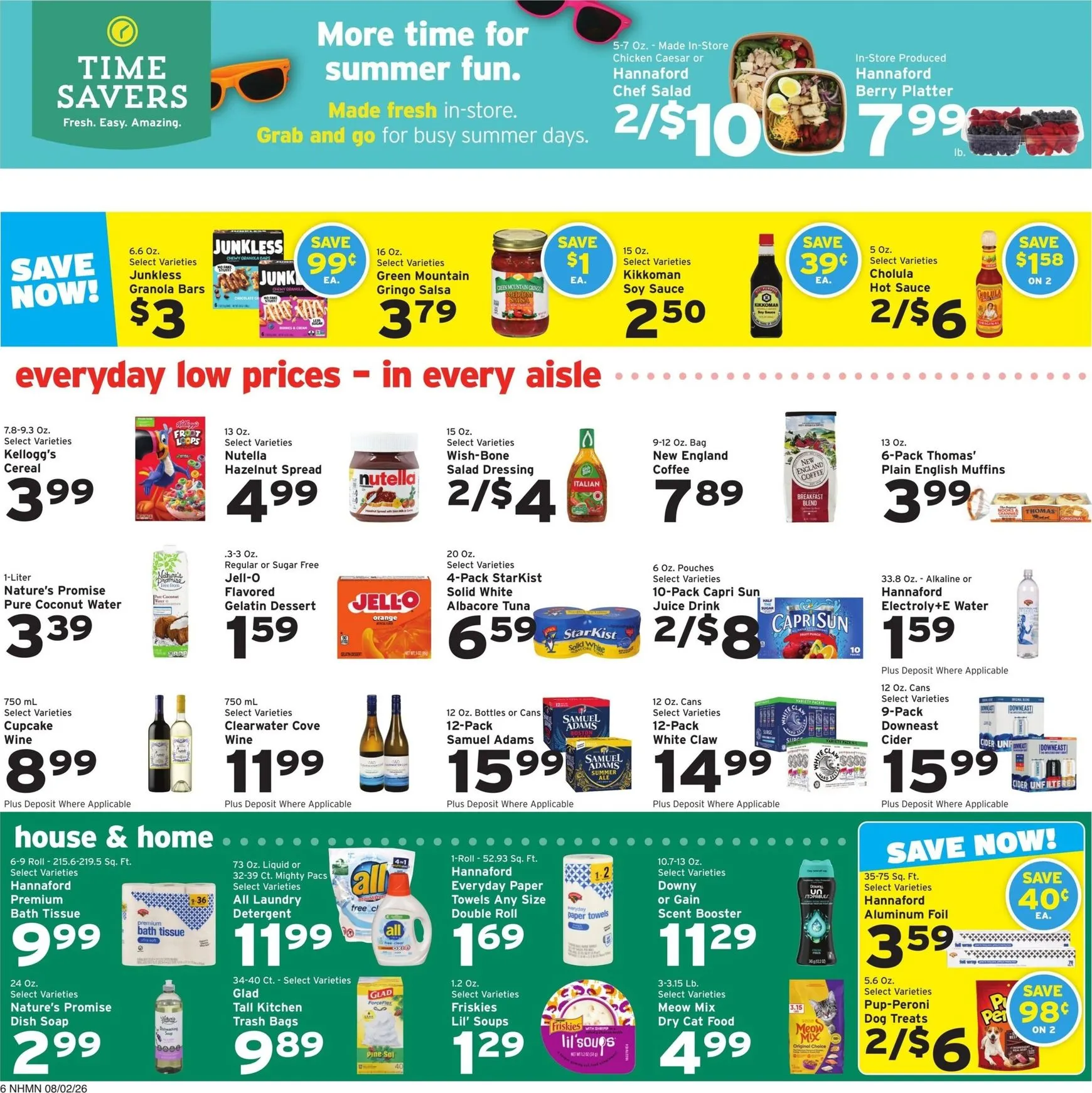 Weekly ad Hannaford: Ofertas de la semana from August 2 to August 8 2026 - Page 10