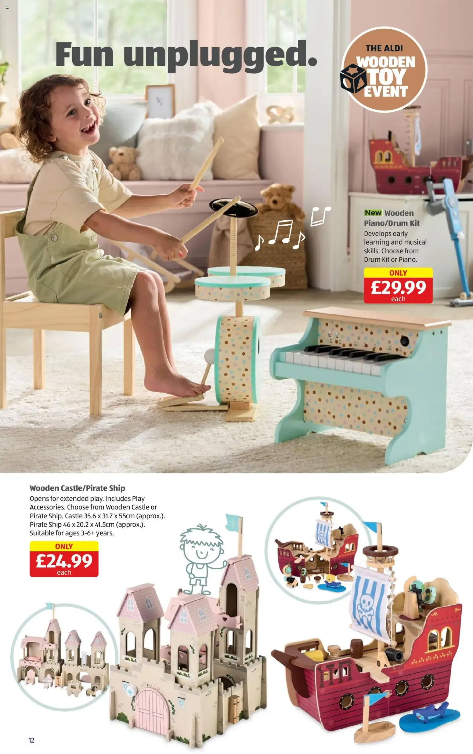 Aldi Specialbuys - The Wooden Toy Event from 5 October to 11 October 2026 - Catalogue Page 12