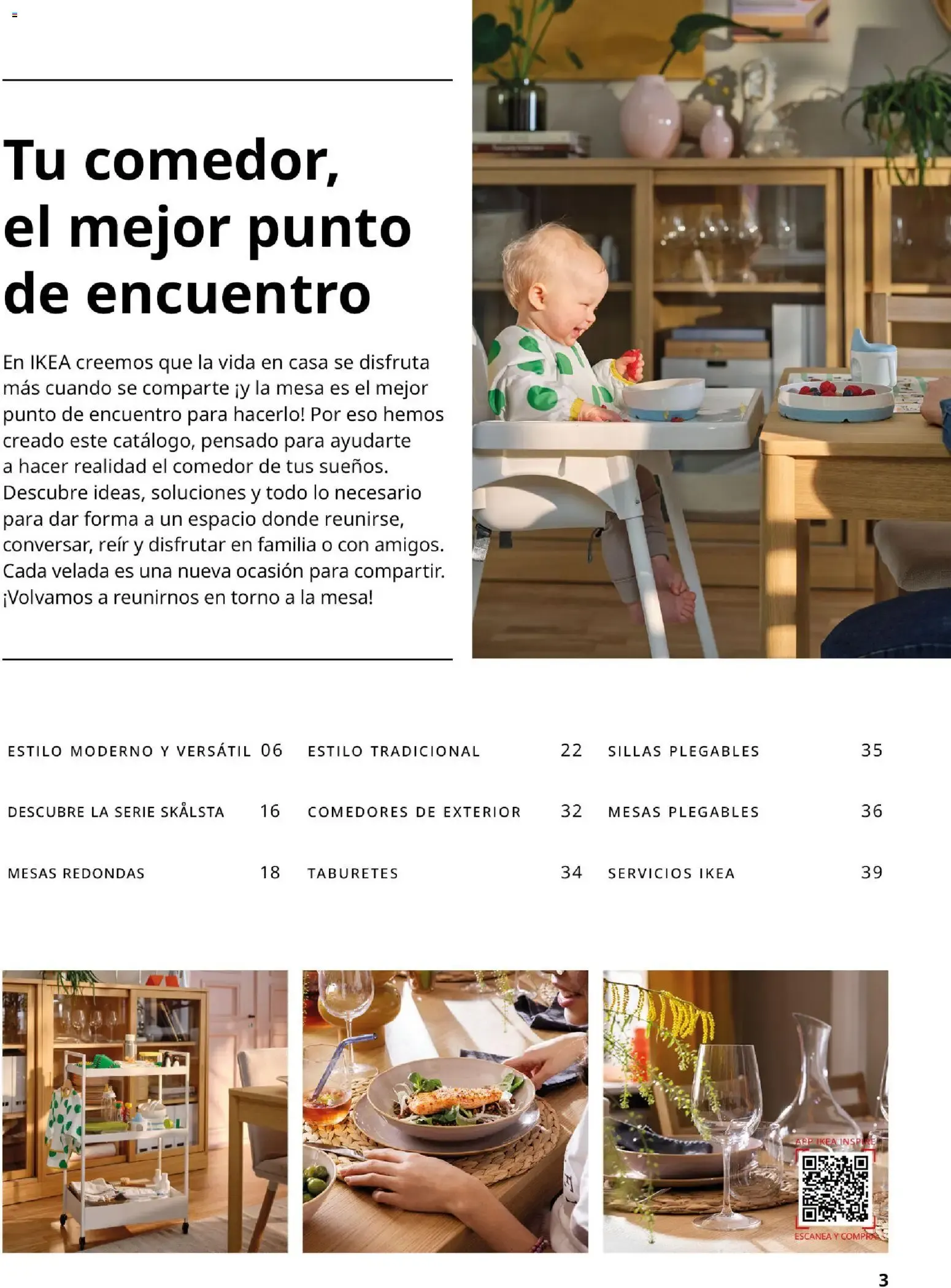 Catálogo de IKEA Comedores 6 de marzo al 31 de agosto 2026 - Página 3