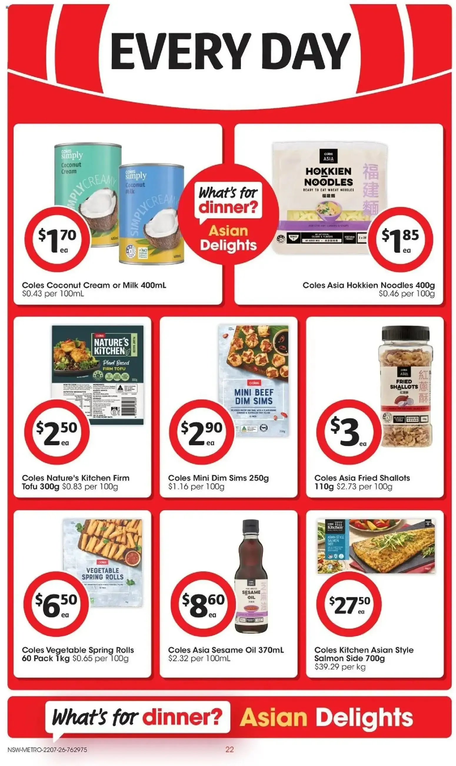 Coles catalogue valid from 22/07/2026 > Online Australia - Catalogue valid from 22 July to 28 July 2026 - page 22