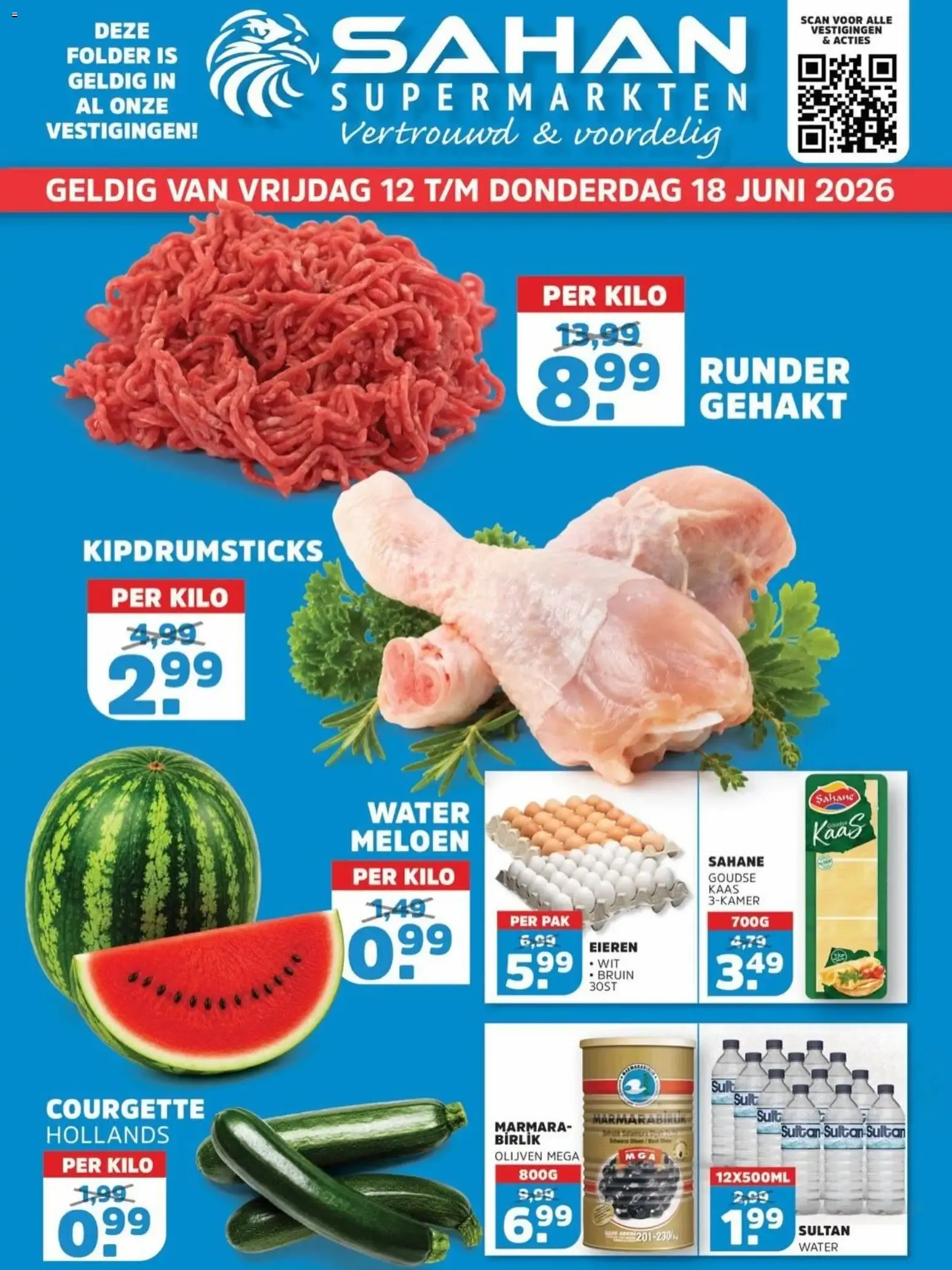 Sahan folder vanaf 12-06-2026 || NIEUWE van 12 juni tot 18 juni 2026 - Folder pagina 1