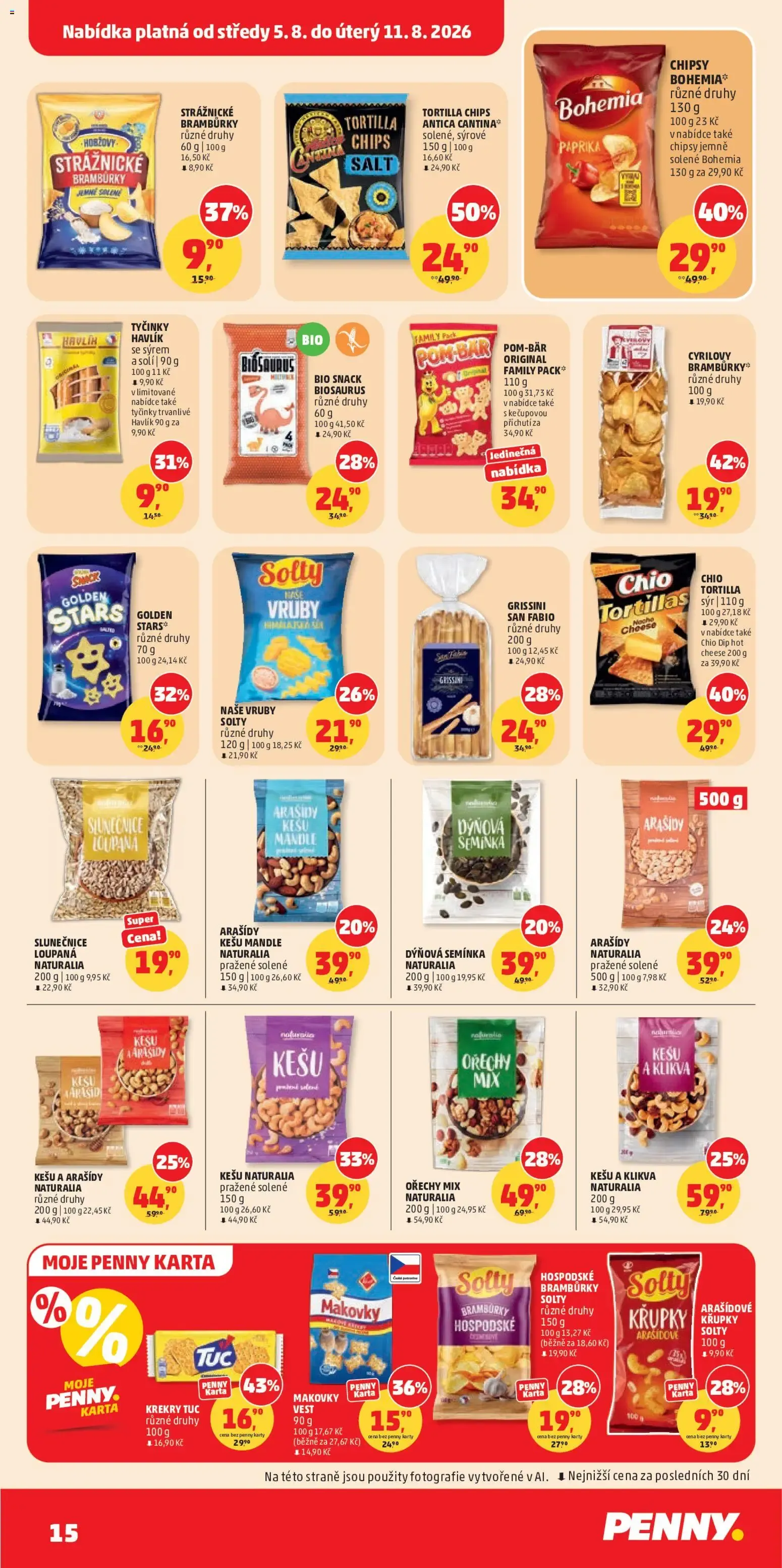 PENNY leták na příští týden (05.08.2026) - 5. srpna 11. srpna 2026 - Page 15