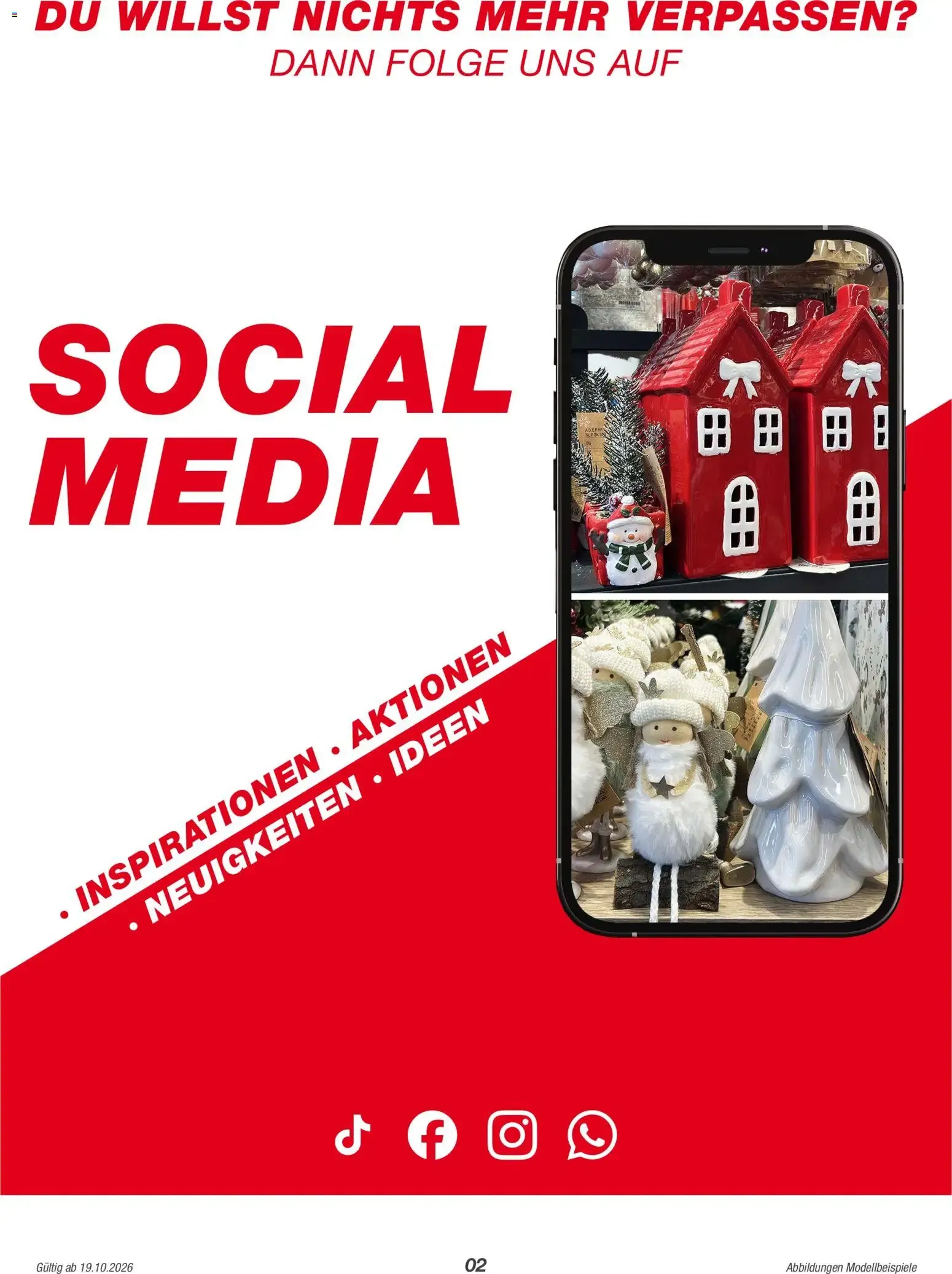 Mehr Weihnachts-Zauber für dein Zuhause von 19. Oktober bis 2. November 2026 - Prospekt seite 2