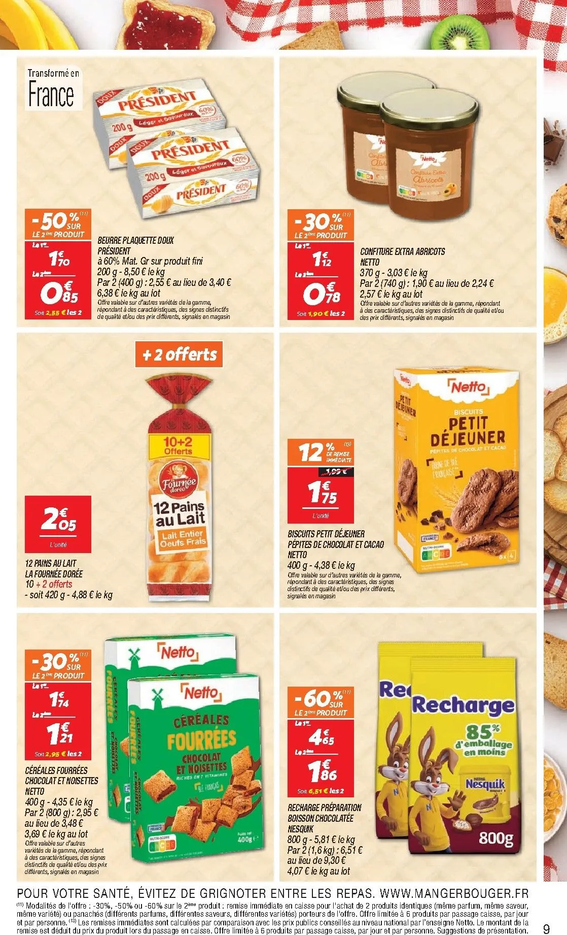 Netto: 100% Reembolso en el 3er Producto de Confitería du 20 octobre au 26 octobre 2026 - Catalogue page 9