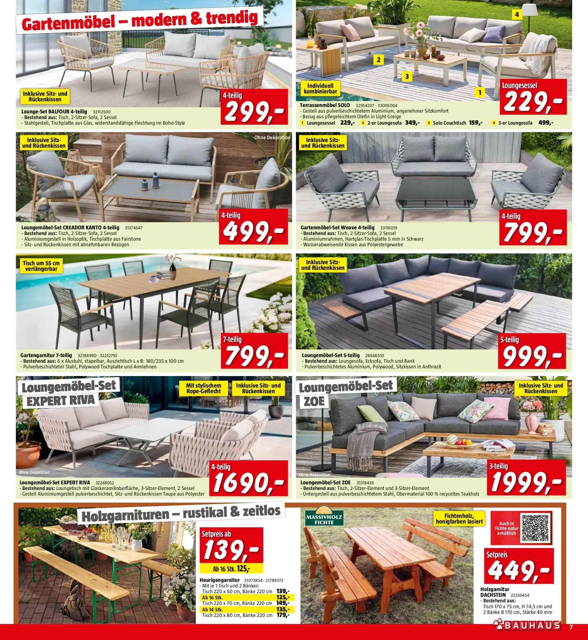 Bauhaus - Ofertas de Mayo/Junio von 26. Mai bis 14. Juni 2026 - Flugblätt seite 7