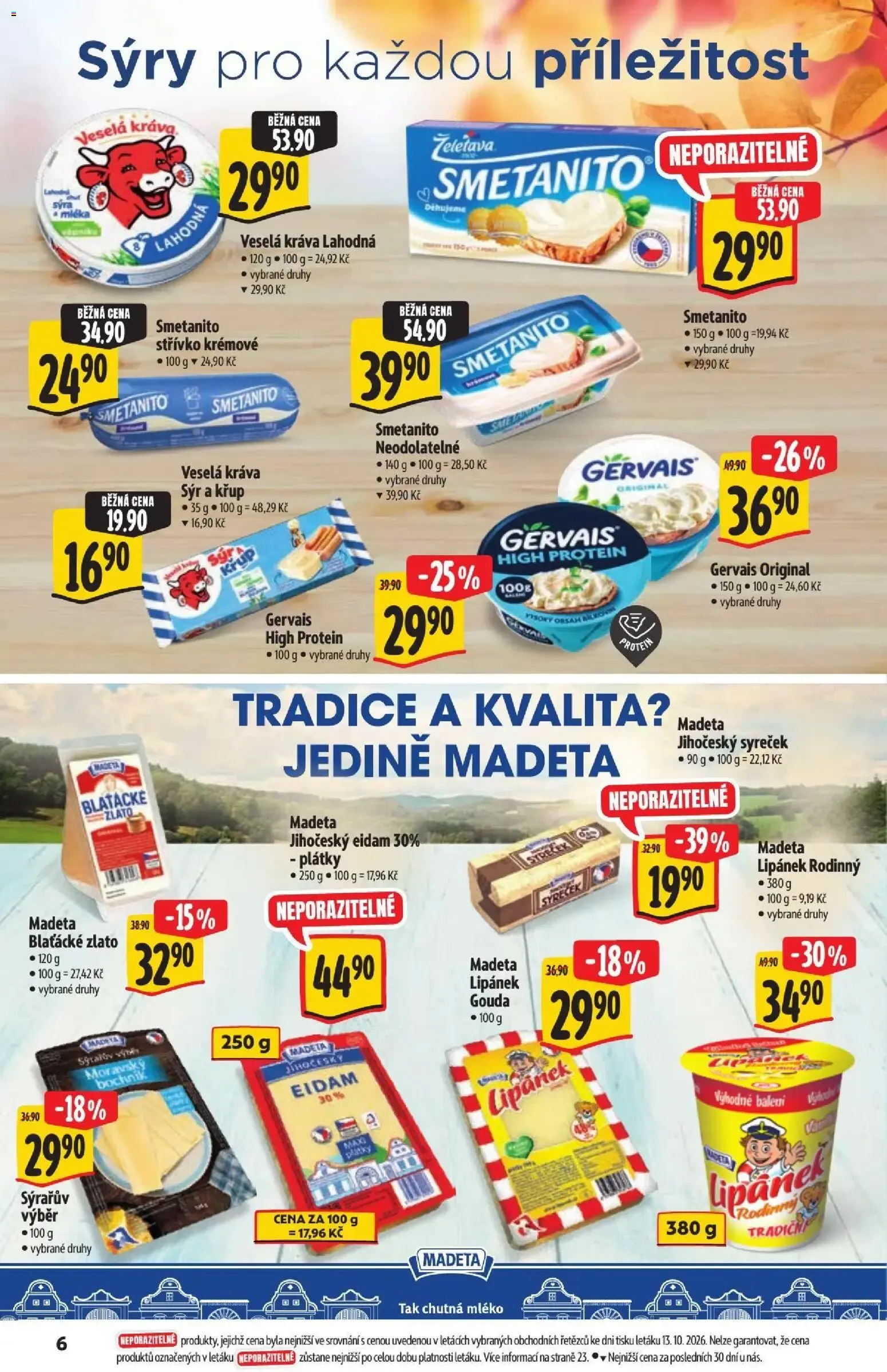 Albert leták - Hypermarket - Nabídka ve značkové kvalitě od 21.10.2026 - Akční leták - 21. října 3. listopadu 2026 - Page 6