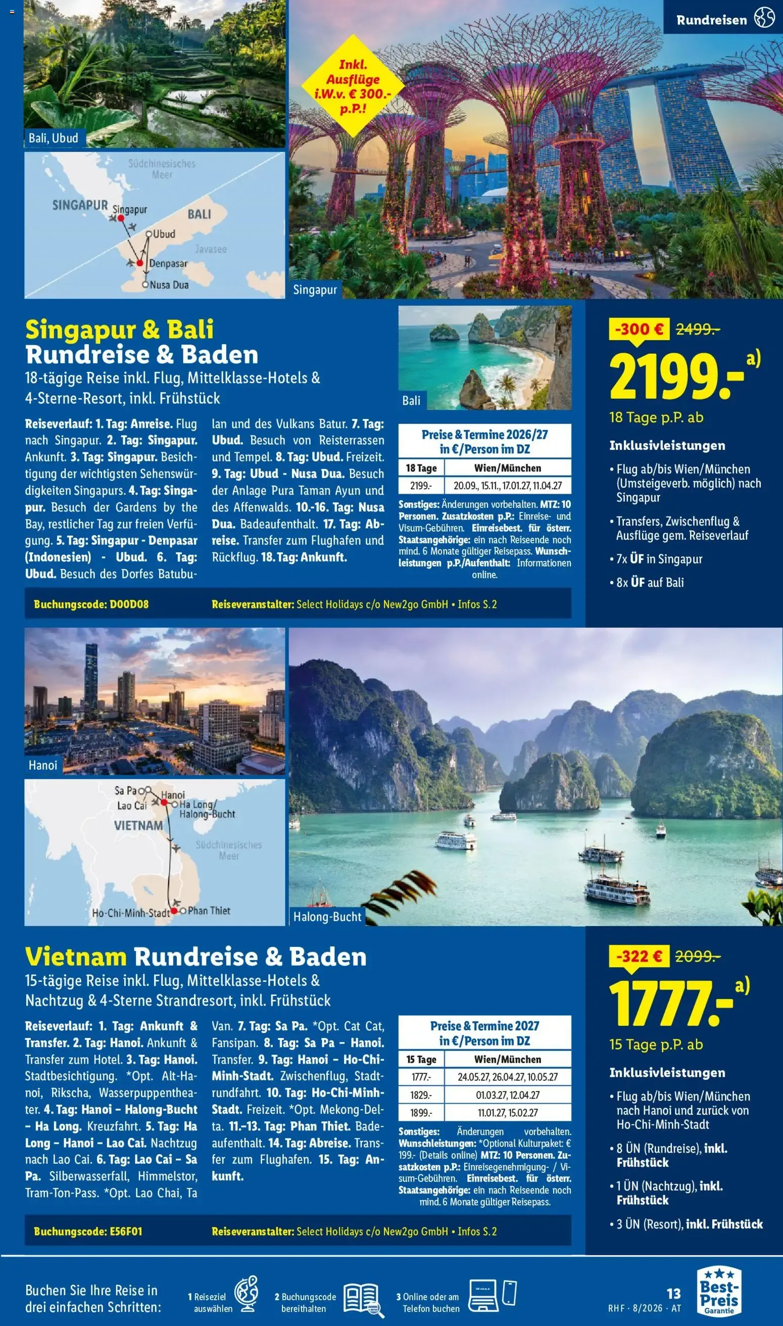 Lidl Reisen - Traumurlaub & Winter-Special Disneyland von 29. Juli bis 31. August 2026 - Flugblätt seite 13