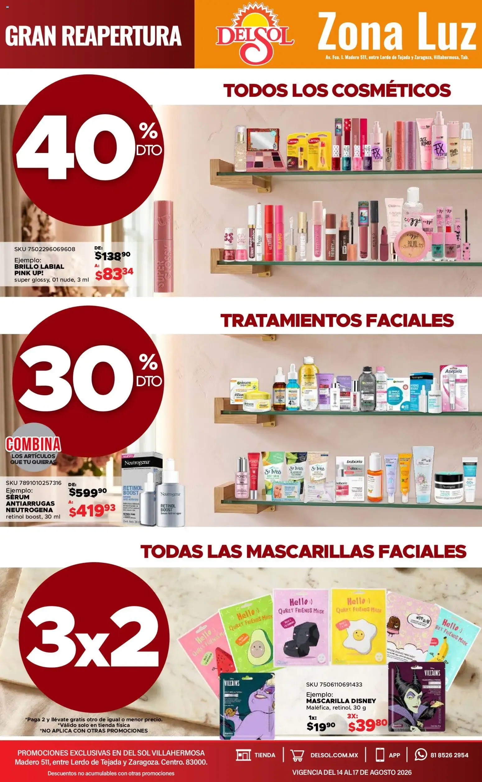 Catálogo de Del Sol Gran Reapertura y 4 Días de Grandes Promociones 14 de agosto al 17 de agosto 2026 - Pagina 8