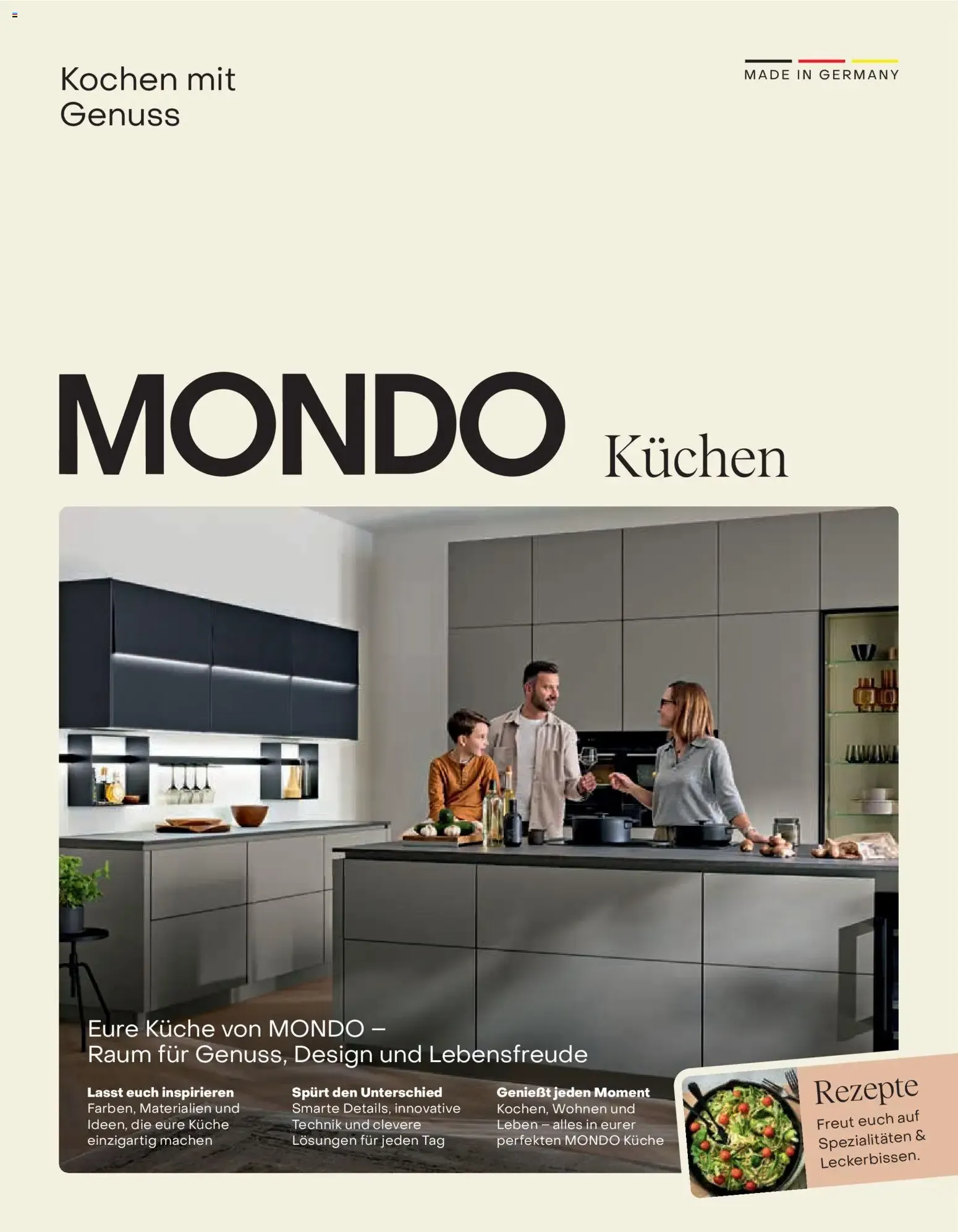 MONDO Küchen von 1. Januar bis 31. Dezember 2026 - Prospekt seite 1