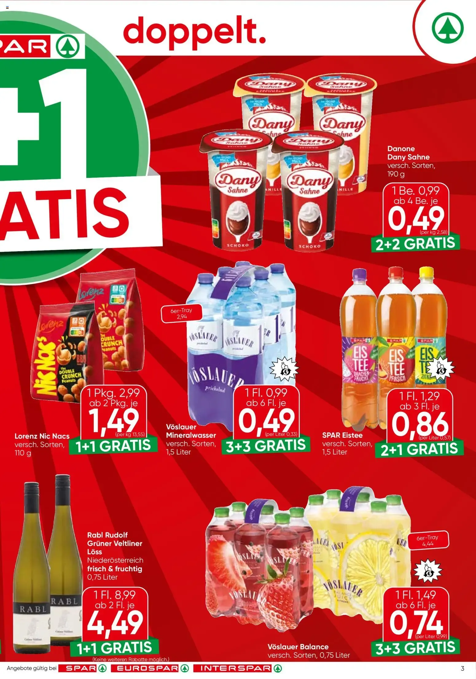 SPAR - Ofertas Semanales von 18. Juni bis 30. Juni 2026 - Flugblätt seite  3