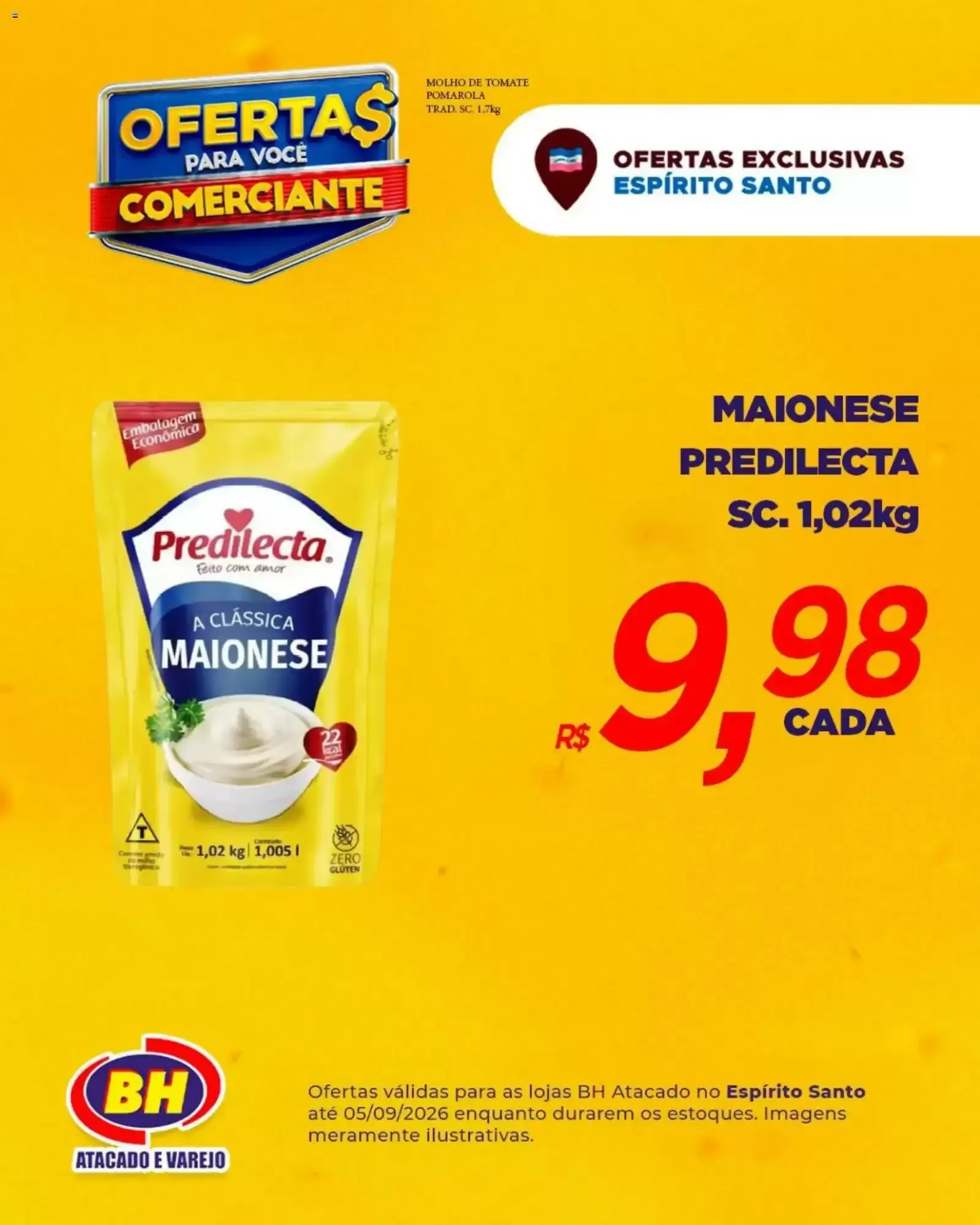 Encarte de Ofertas BH Atacado e Varejo para Comerciantes - Espírito Santo 31 de agosto até 5 de setembro 2026 - Pagina 8