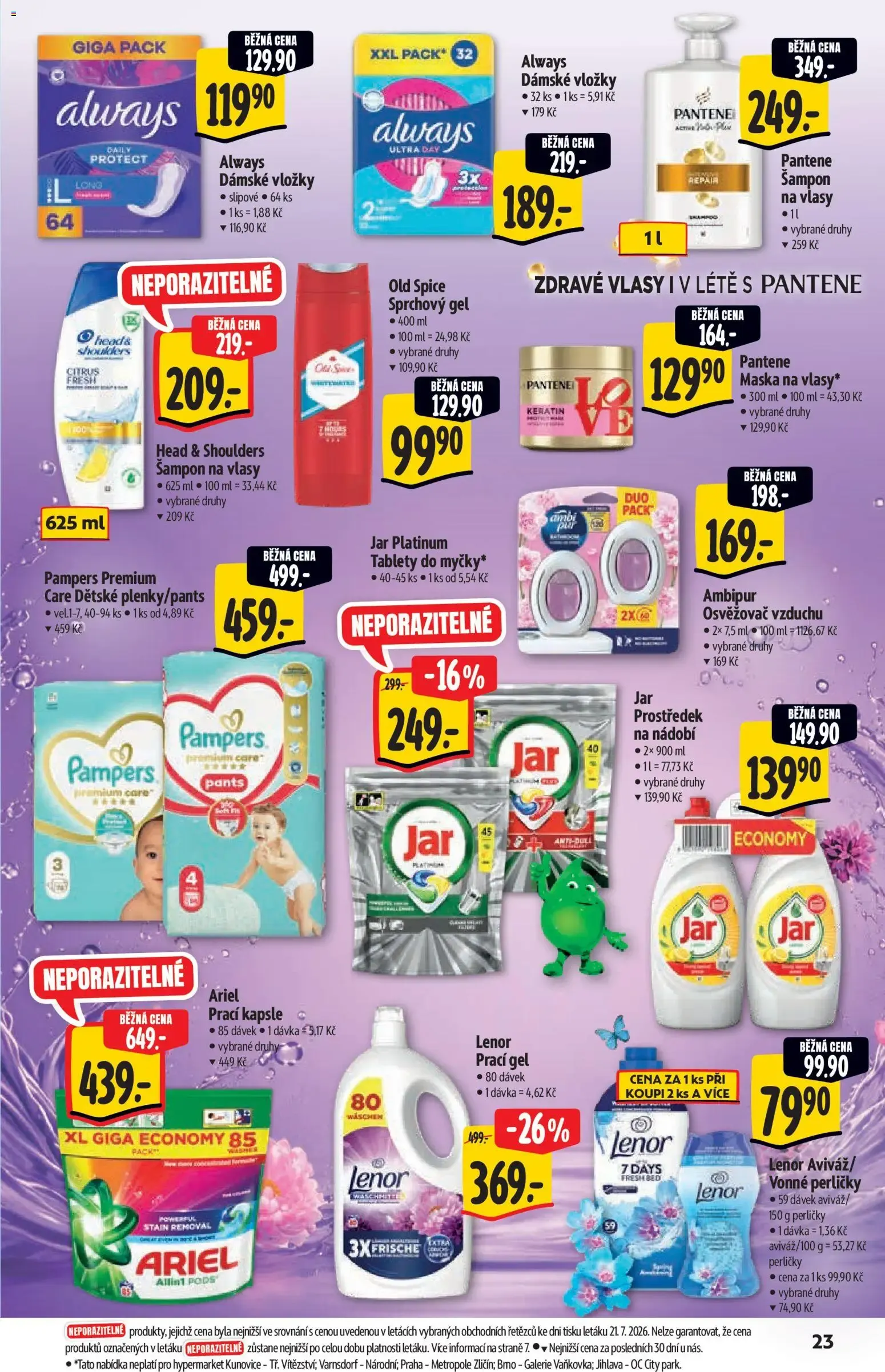 Albert katalog - Hypermarket od 29.07.2026 - Akční leták - 29. července 11. srpna 2026 - Page 23