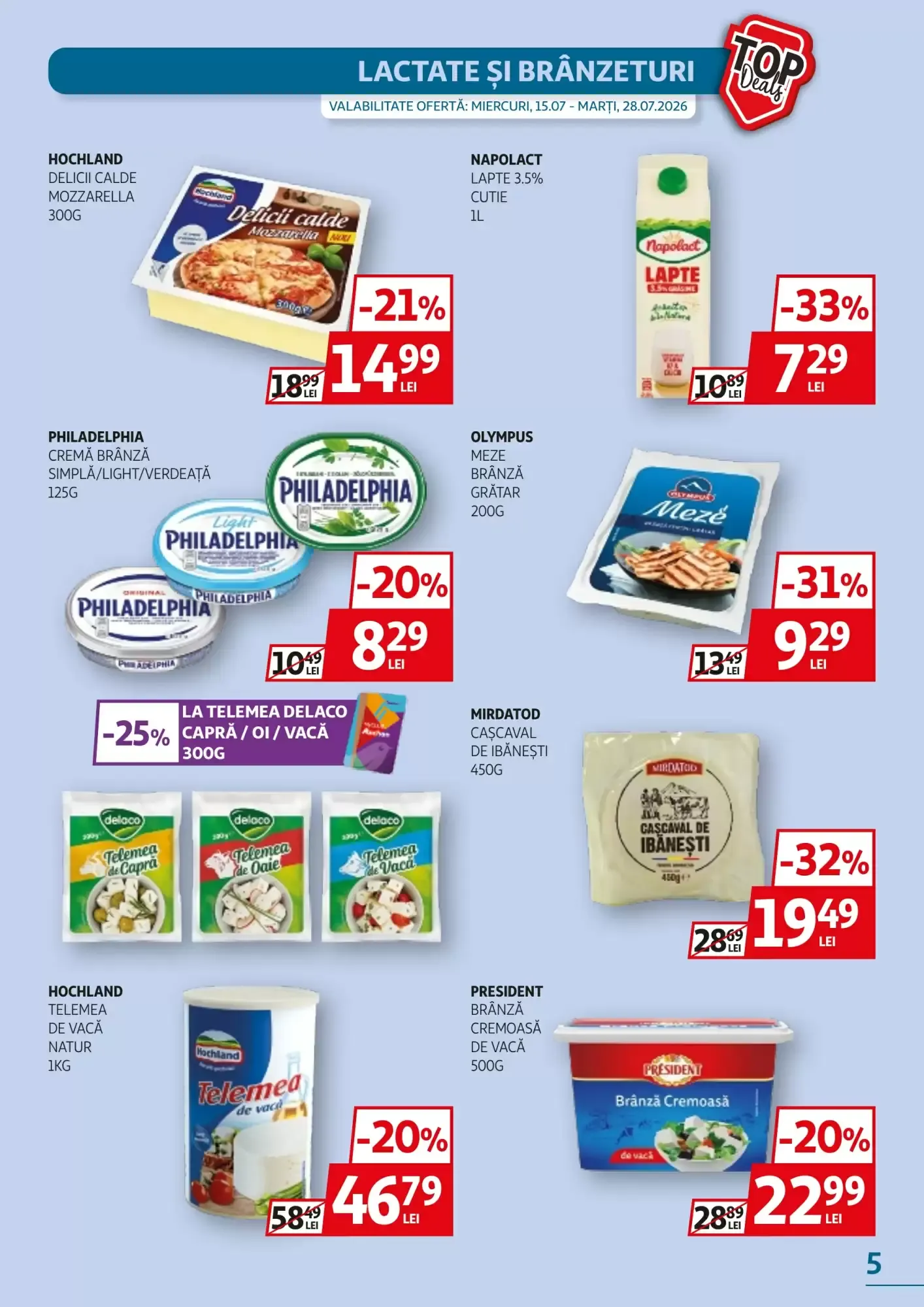 Catalog Catalog Auchan de la 15 iulie până la 28 iulie 2026 - Revista Pagina 5