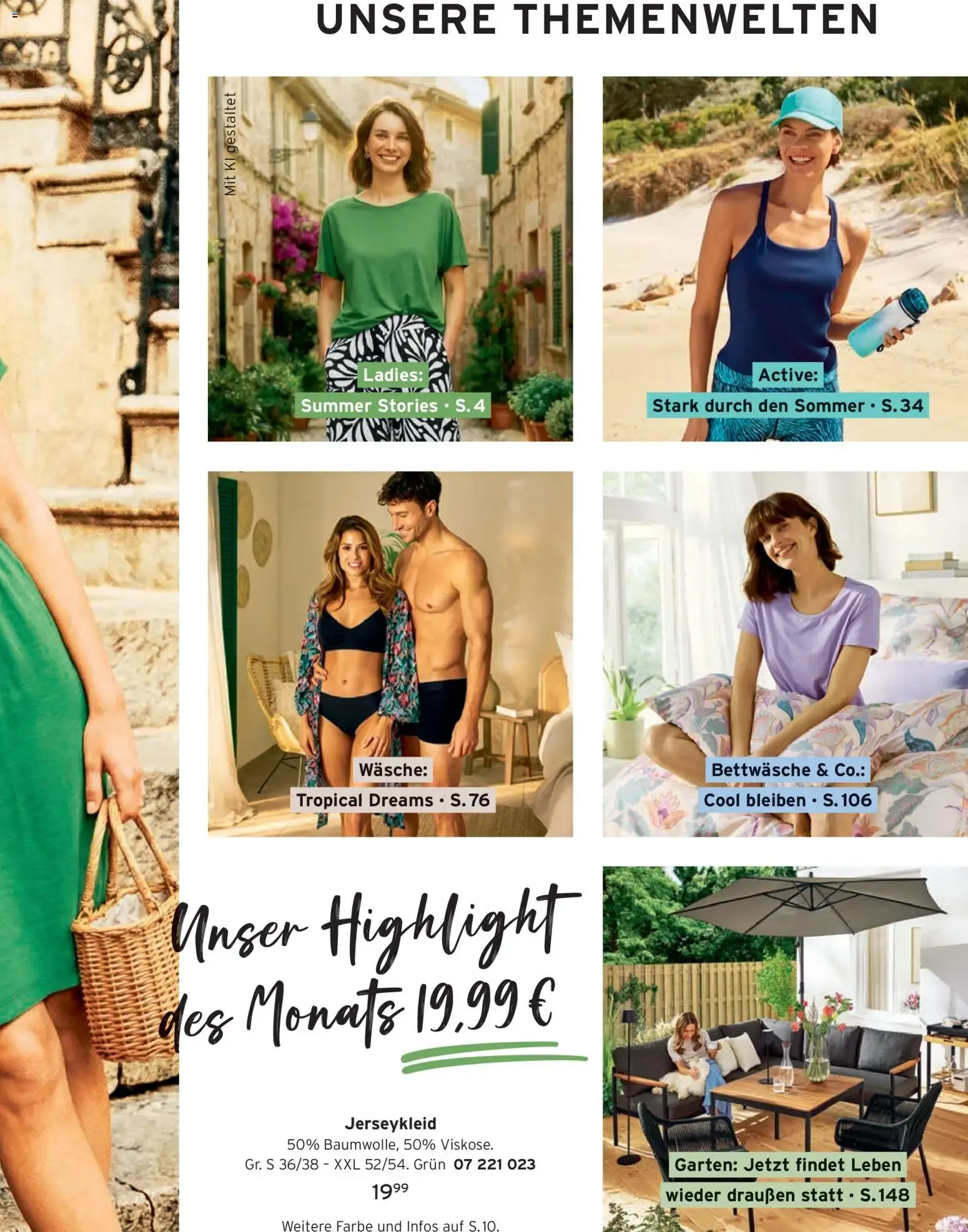 Tchibo Summer Stories LADIES COLLECTION von 1. Juli bis 31. Juli 2026 - Prospekt seite 3