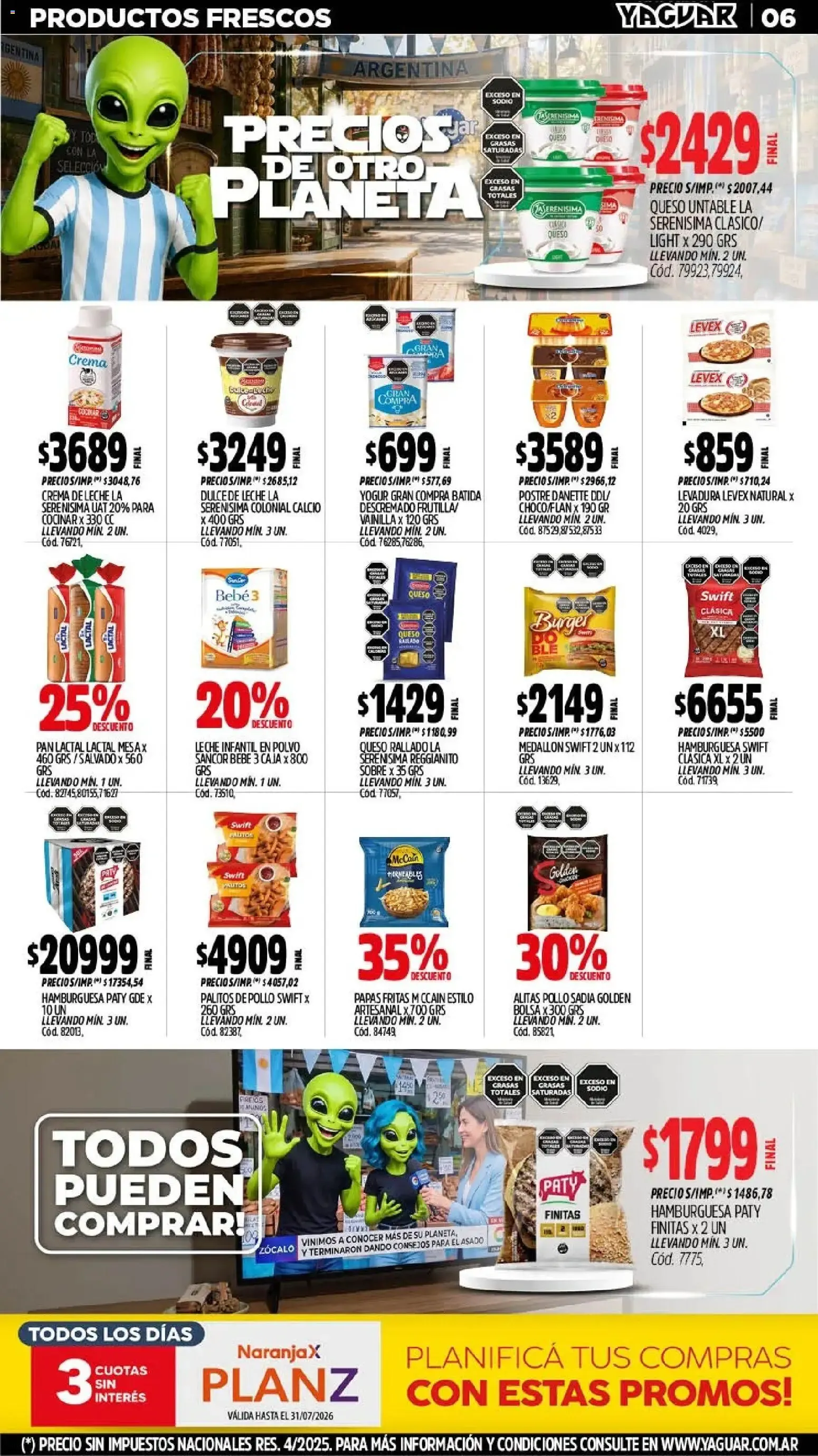 Ofertas de Yaguar - Oferta Semanal Chaco del 06/07/2026 - 11/07/2026 6 de julio al 11 de julio 2026 - Página 7 del catálogo