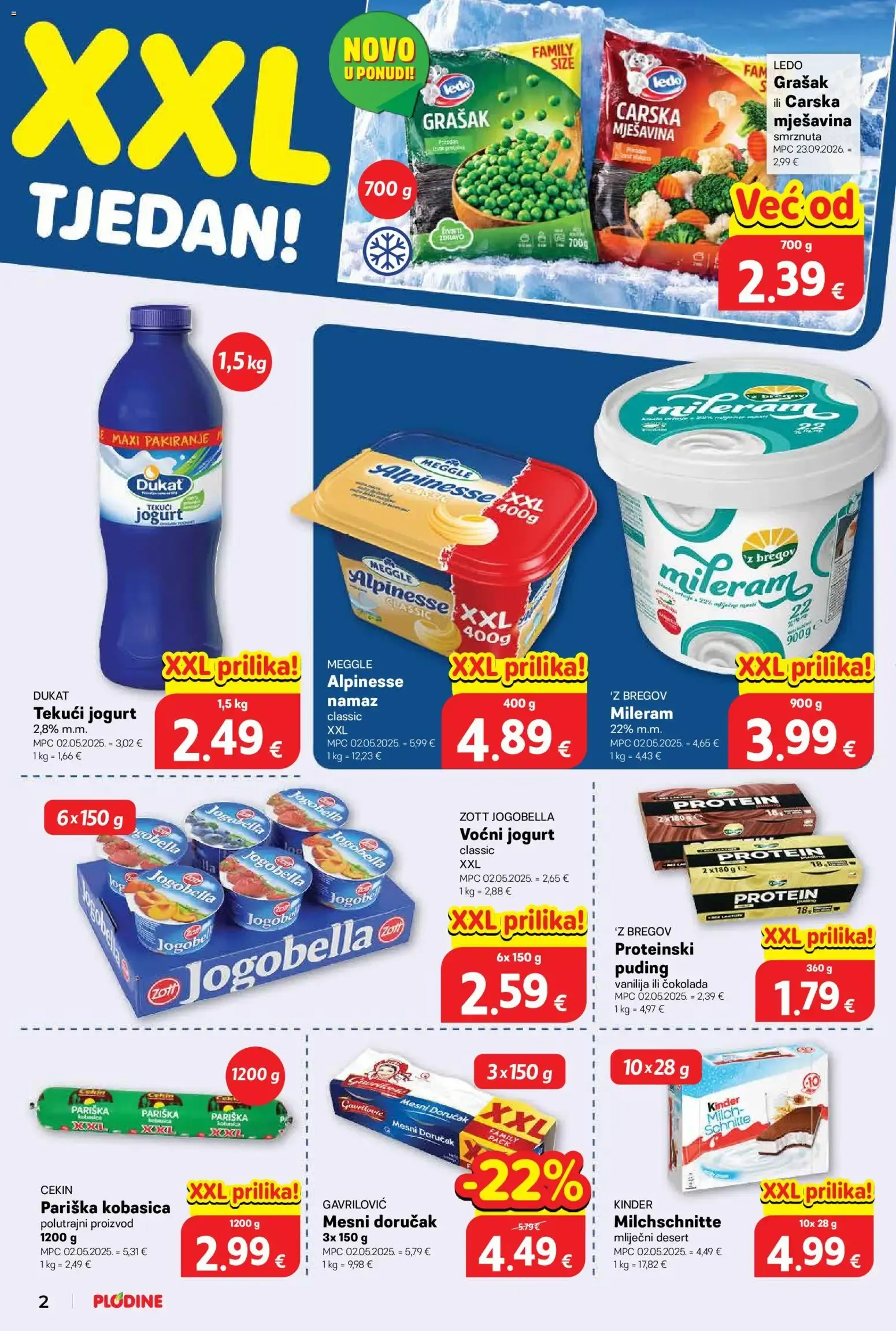 Katalog Plodine Katalog novi od 07.10.2026 na listanje > letak digitalni od 7. listopada do 13. listopada 2026. - Pregled Stranica 2